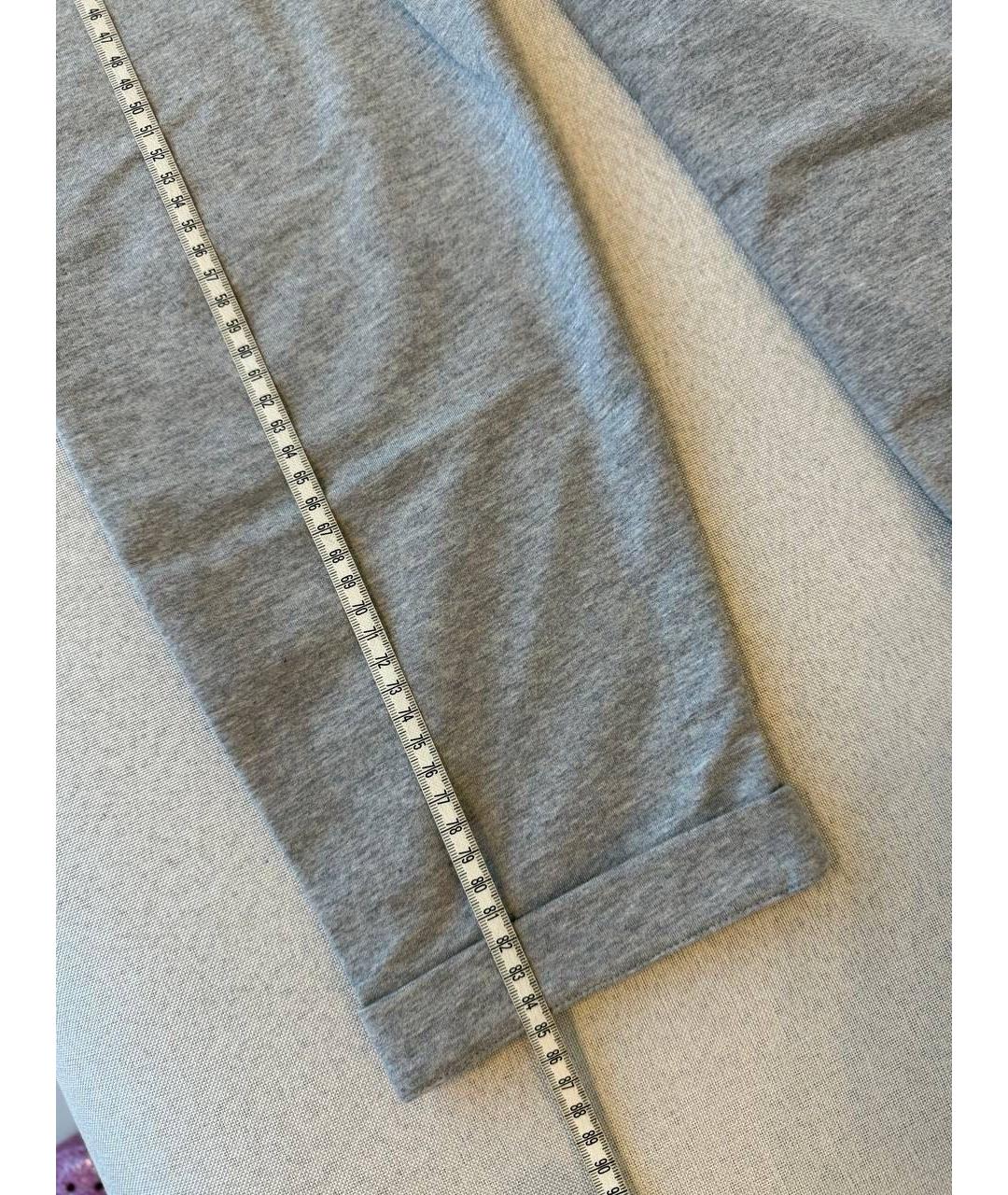 BRUNELLO CUCINELLI Хлопковые прямые брюки, фото 5