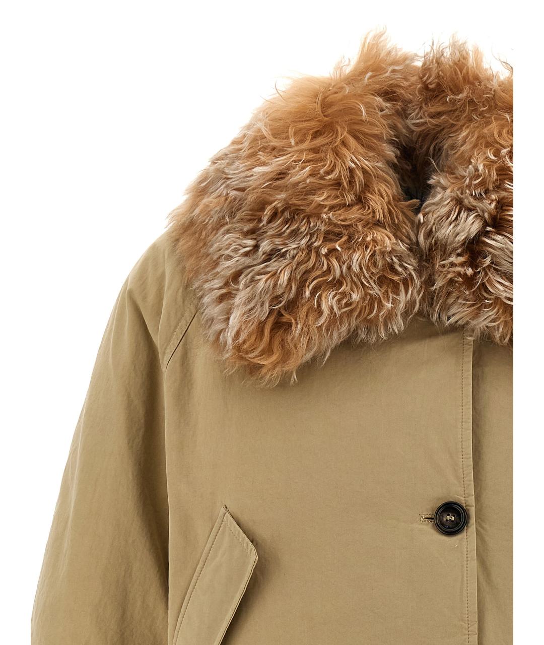 PRADA Бежевая хлопковая куртка, фото 3