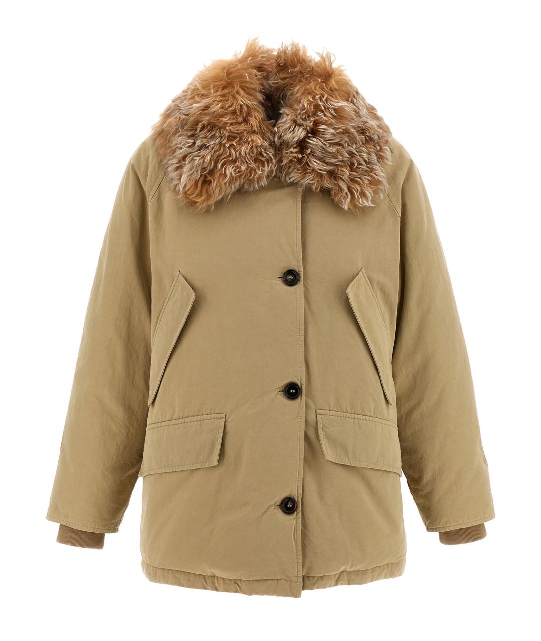 PRADA Бежевая хлопковая куртка, фото 1