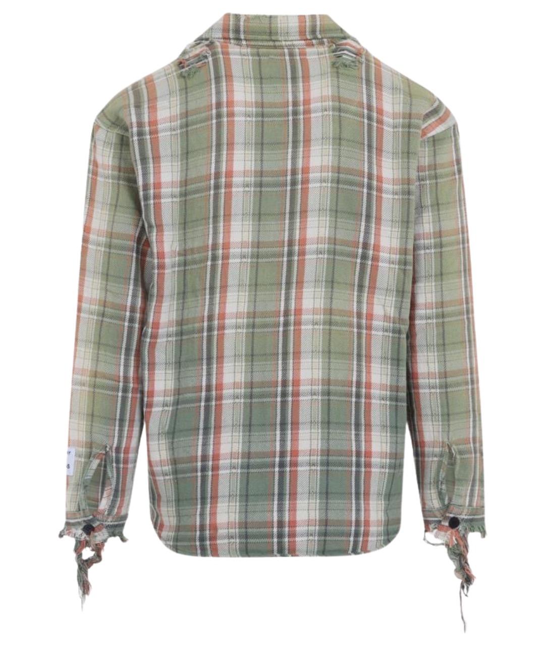 Gallery Dept Зеленая хлопковая кэжуал рубашка, фото 2