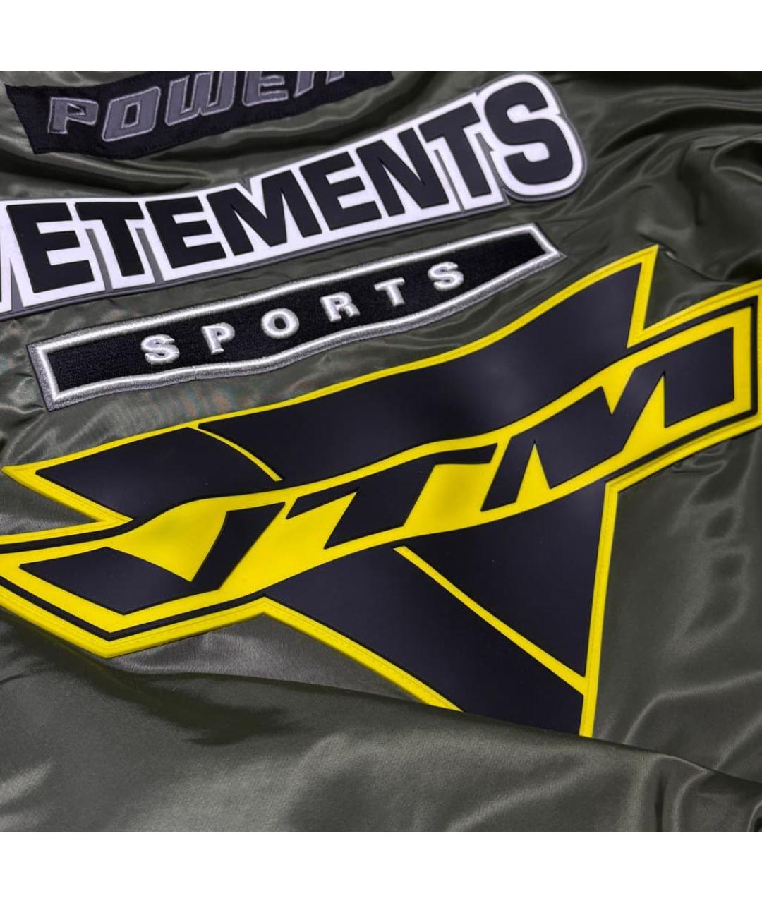 VETEMENTS Хаки куртка, фото 5