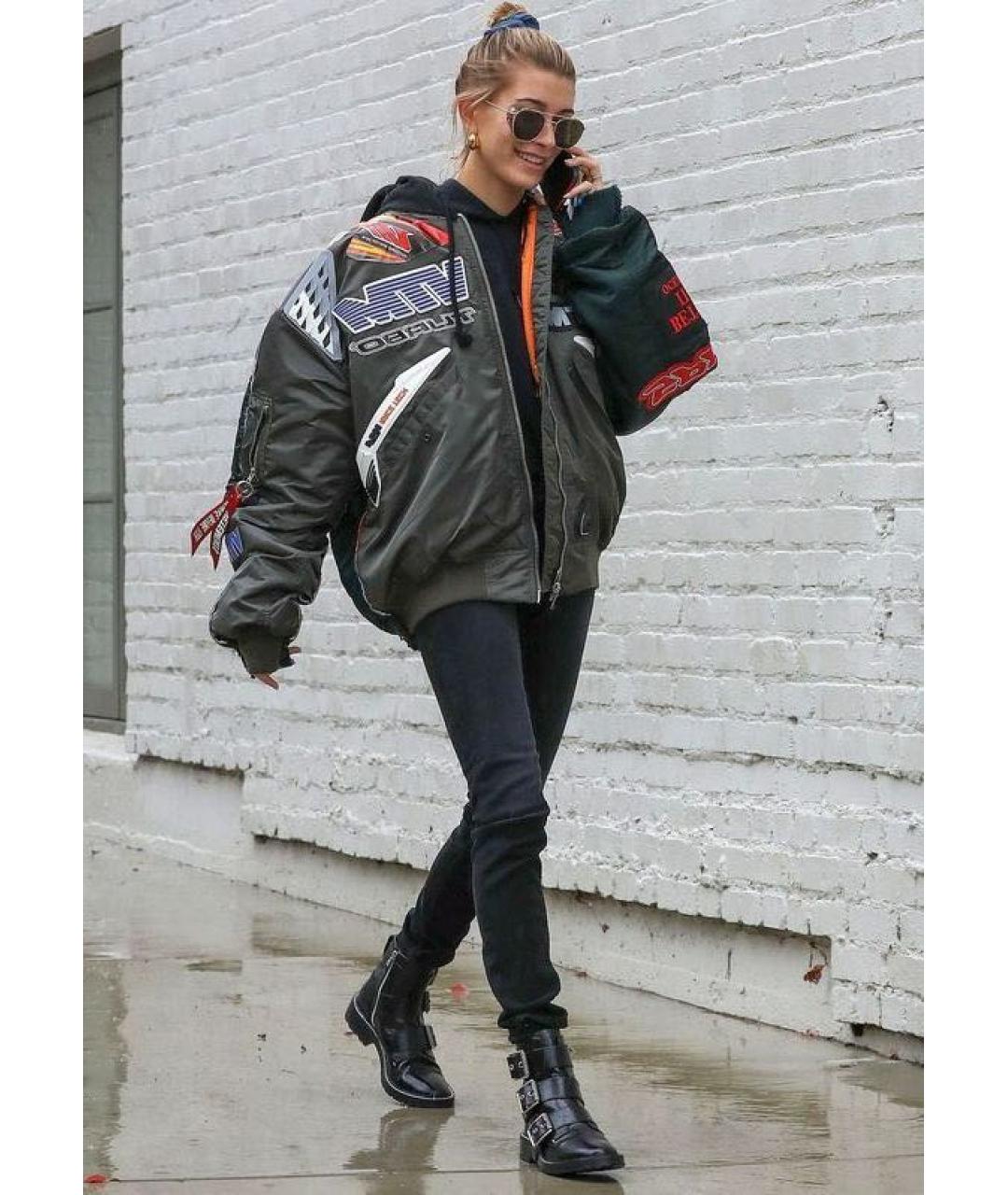 VETEMENTS Хаки куртка, фото 8