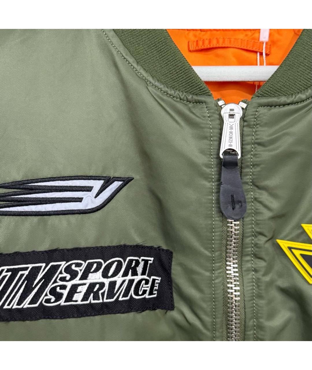 VETEMENTS Хаки куртка, фото 7