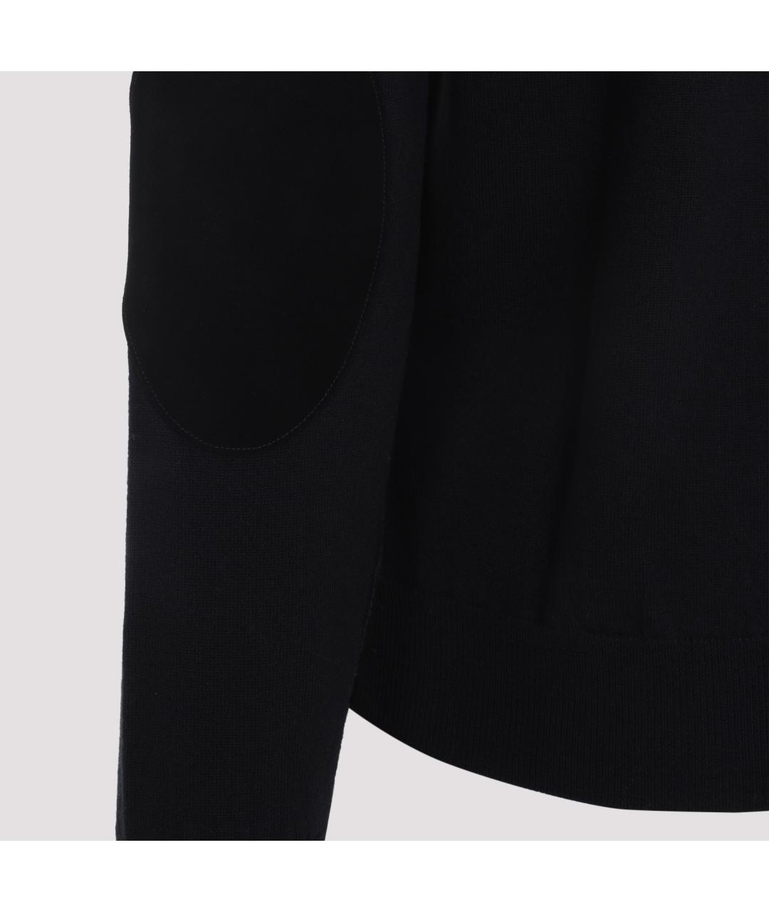 MAISON MARGIELA Черный шерстяной джемпер / свитер, фото 4