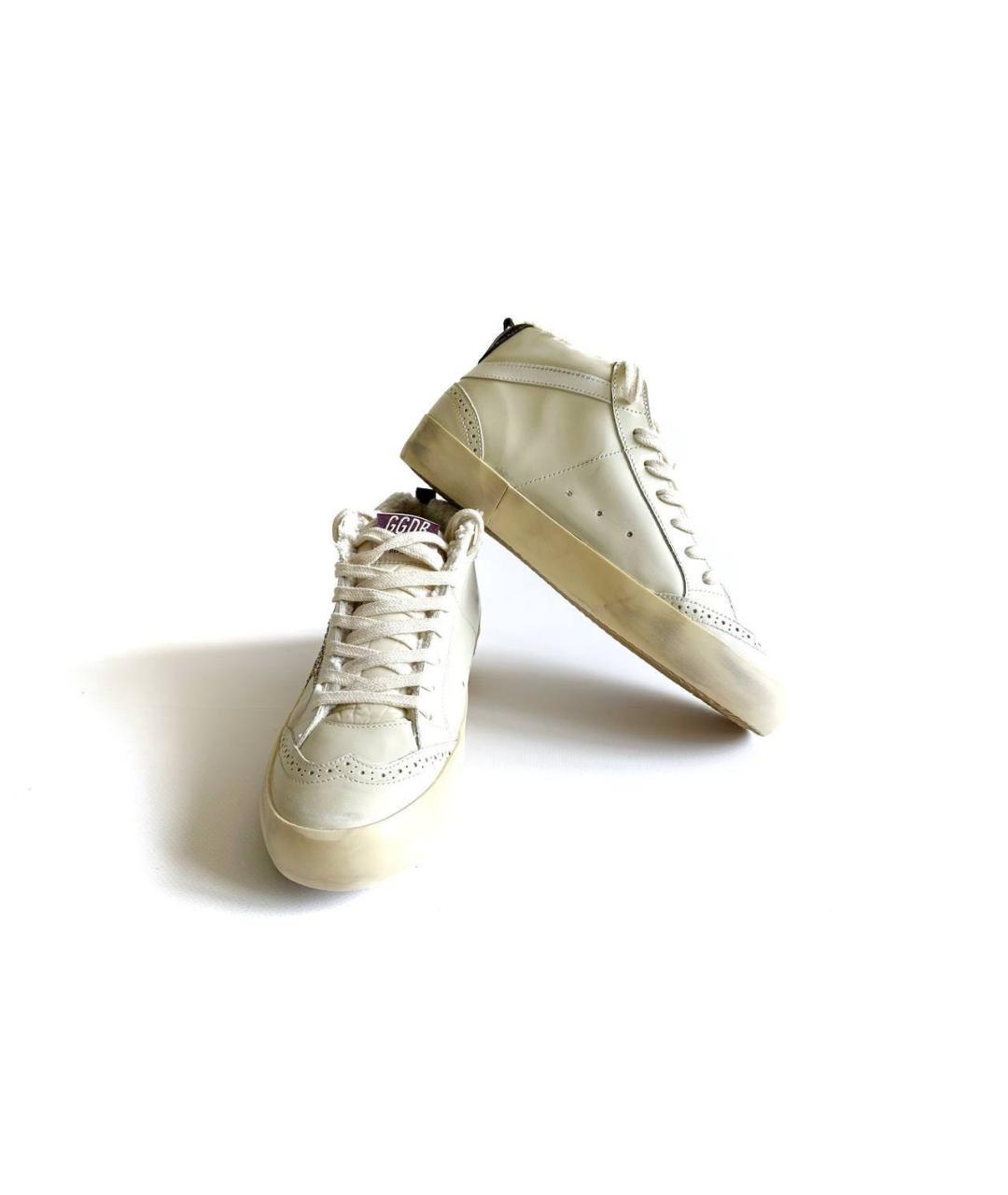 GOLDEN GOOSE DELUXE BRAND Мульти кожаные кеды, фото 2