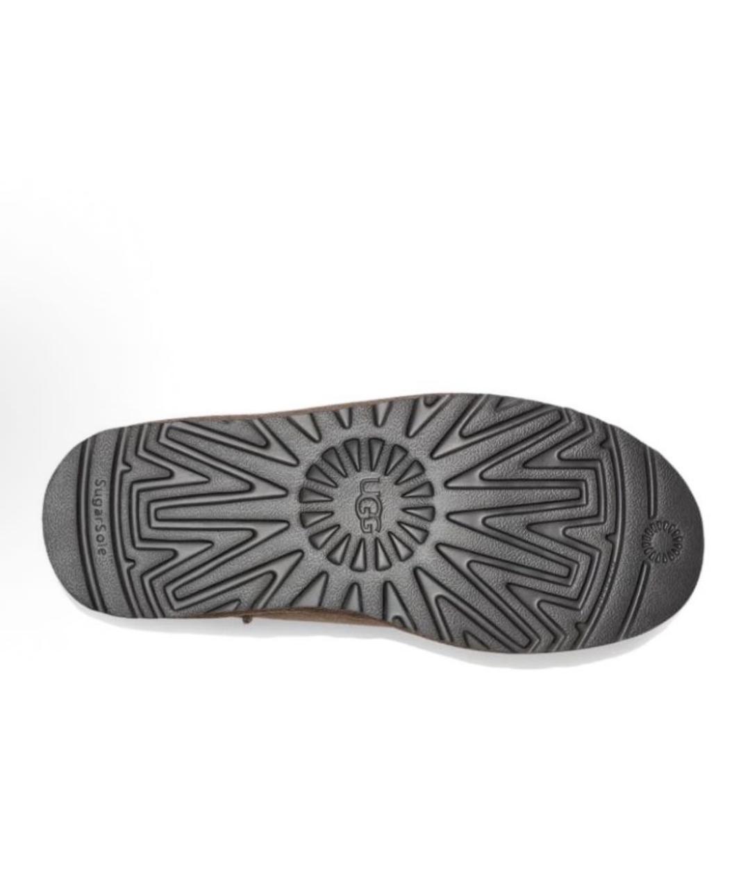 UGG AUSTRALIA Бежевые замшевые ботинки, фото 3