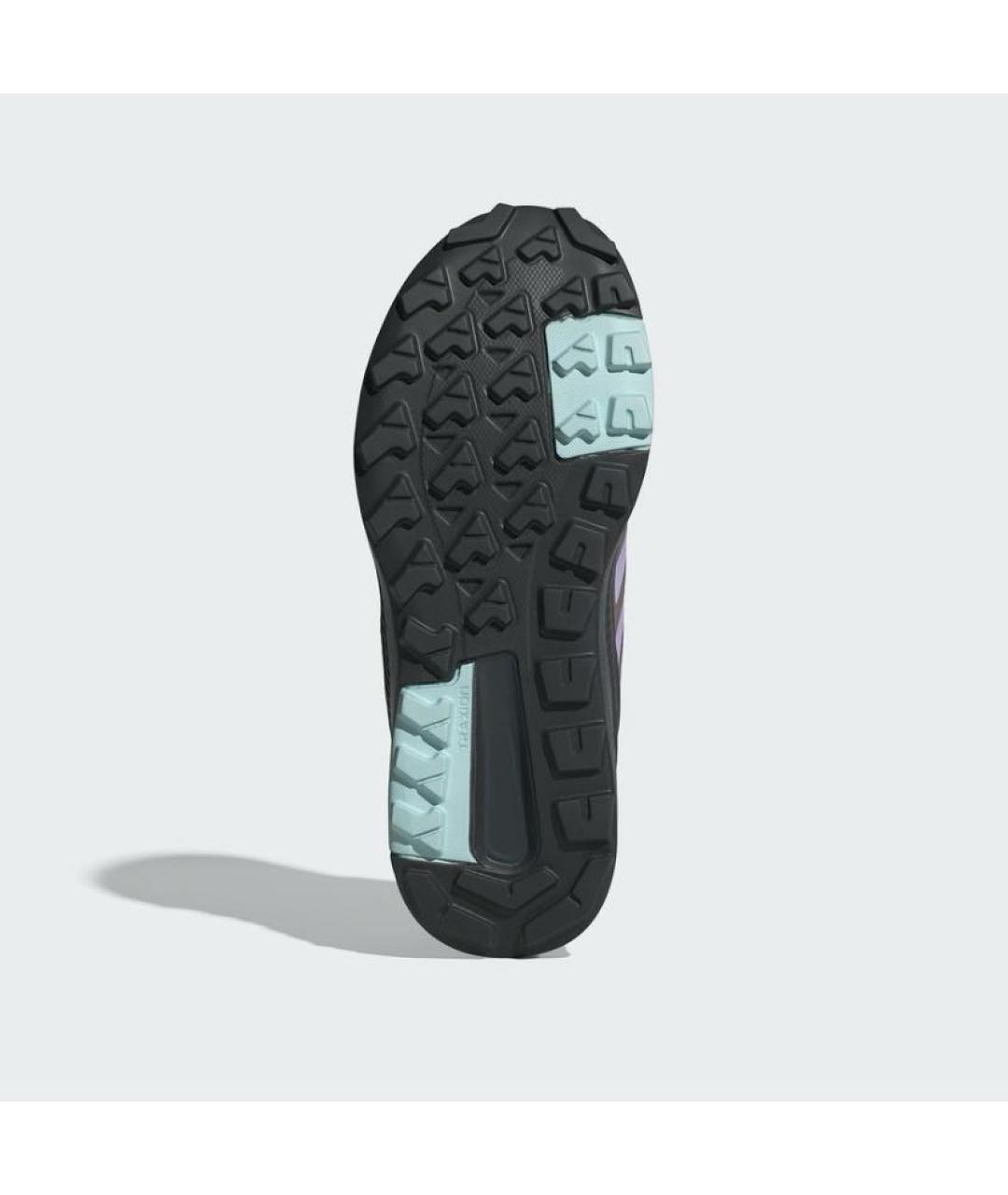 ADIDAS Фиолетовые текстильные низкие кроссовки / кеды, фото 3