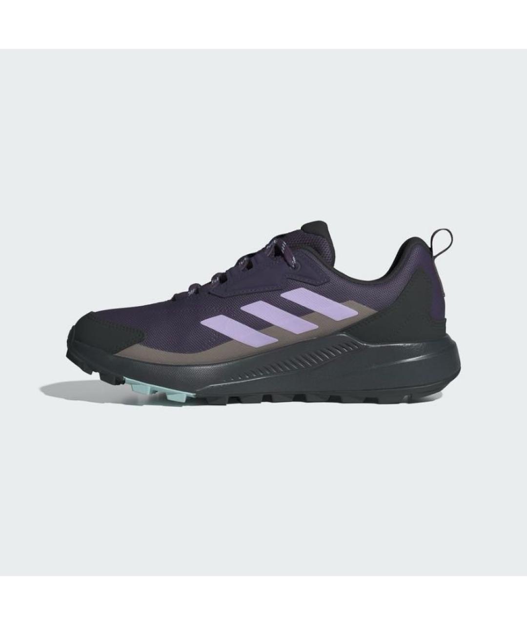 ADIDAS Фиолетовые текстильные низкие кроссовки / кеды, фото 4