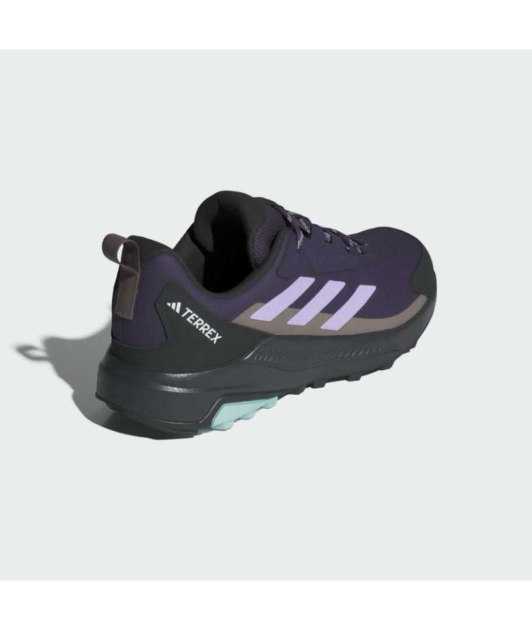 ADIDAS Фиолетовые текстильные низкие кроссовки / кеды, фото 6