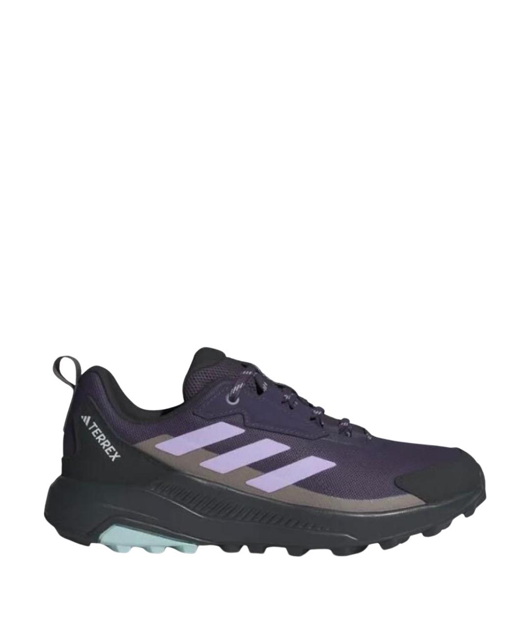 ADIDAS Фиолетовые текстильные низкие кроссовки / кеды, фото 1