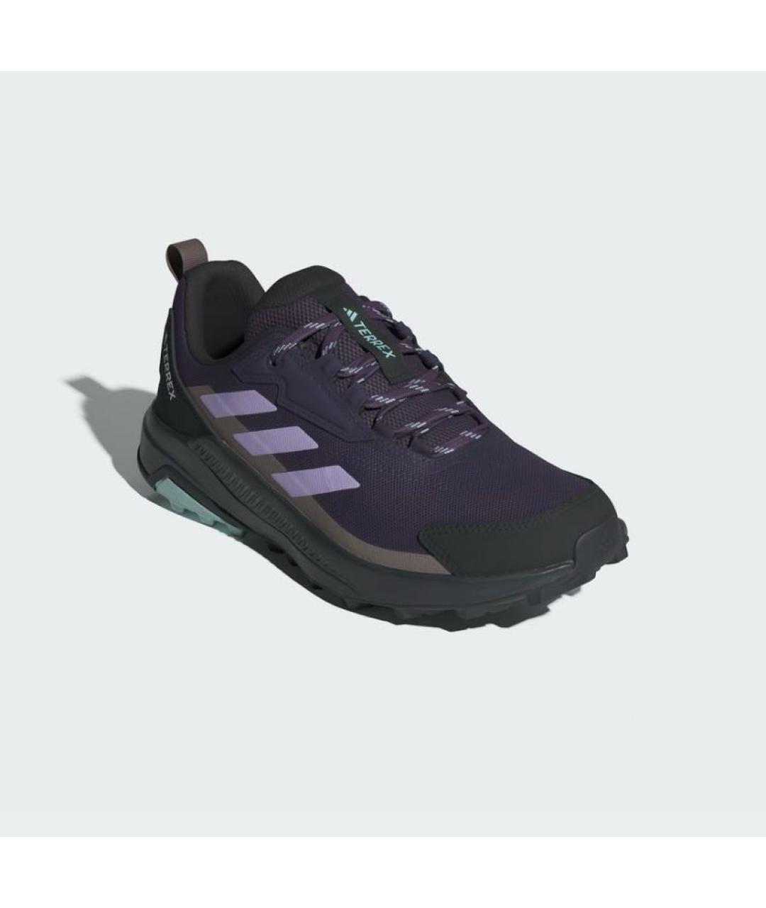 ADIDAS Фиолетовые текстильные низкие кроссовки / кеды, фото 5