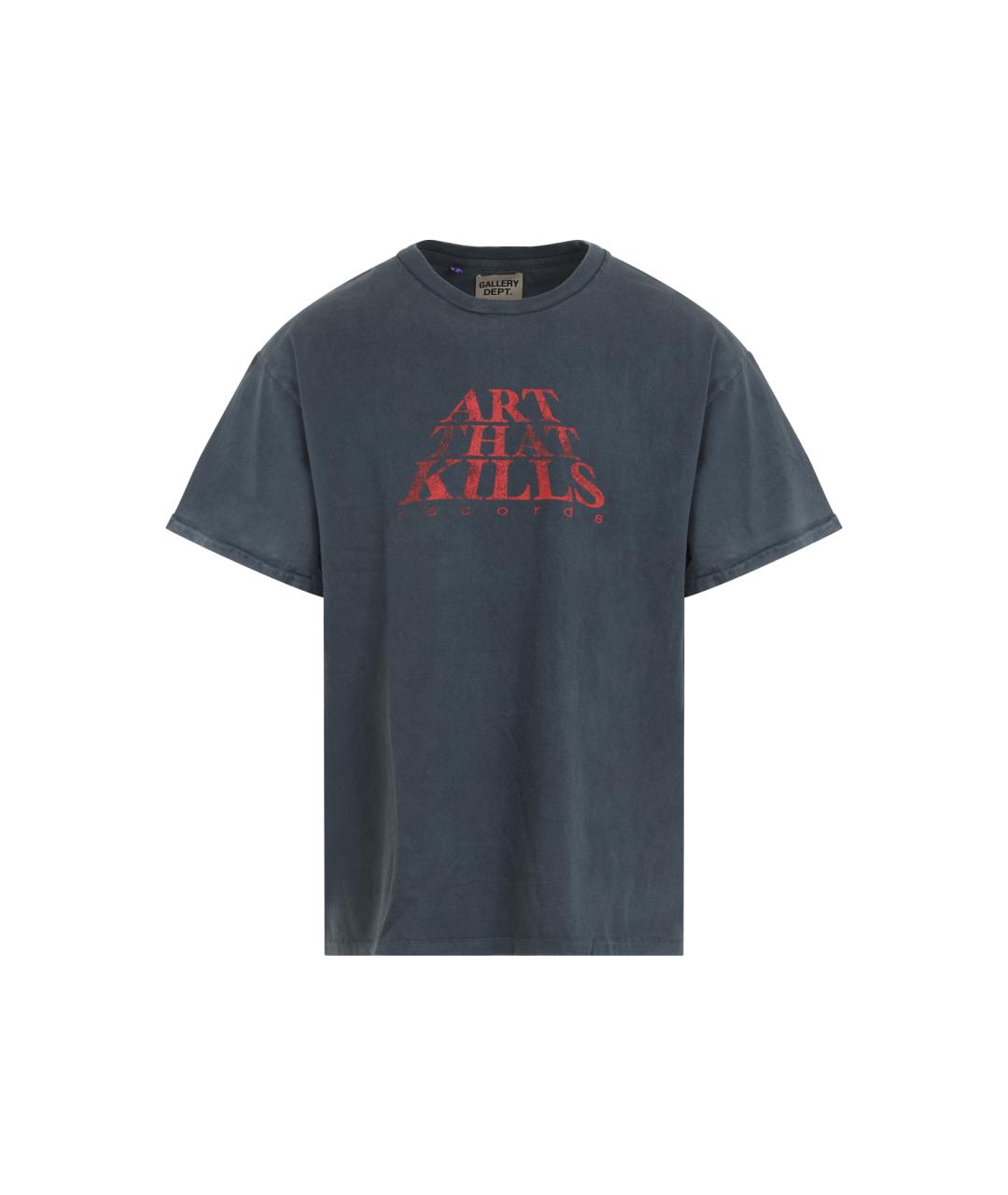 Gallery Dept Серая хлопковая футболка, фото 1