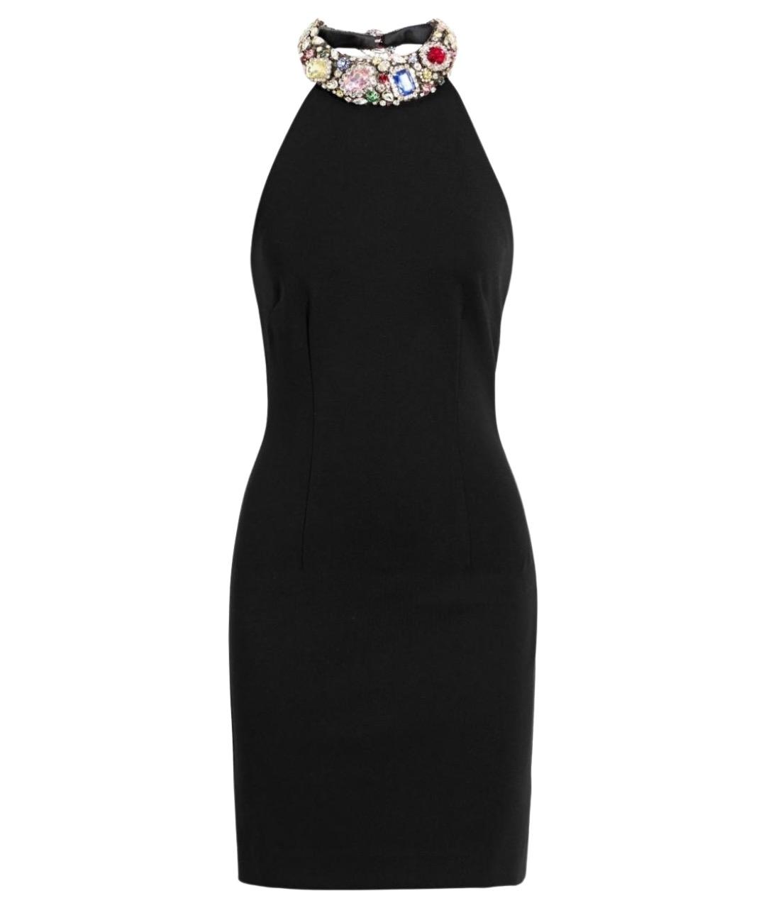 AREA Черное коктейльное платье, фото 1