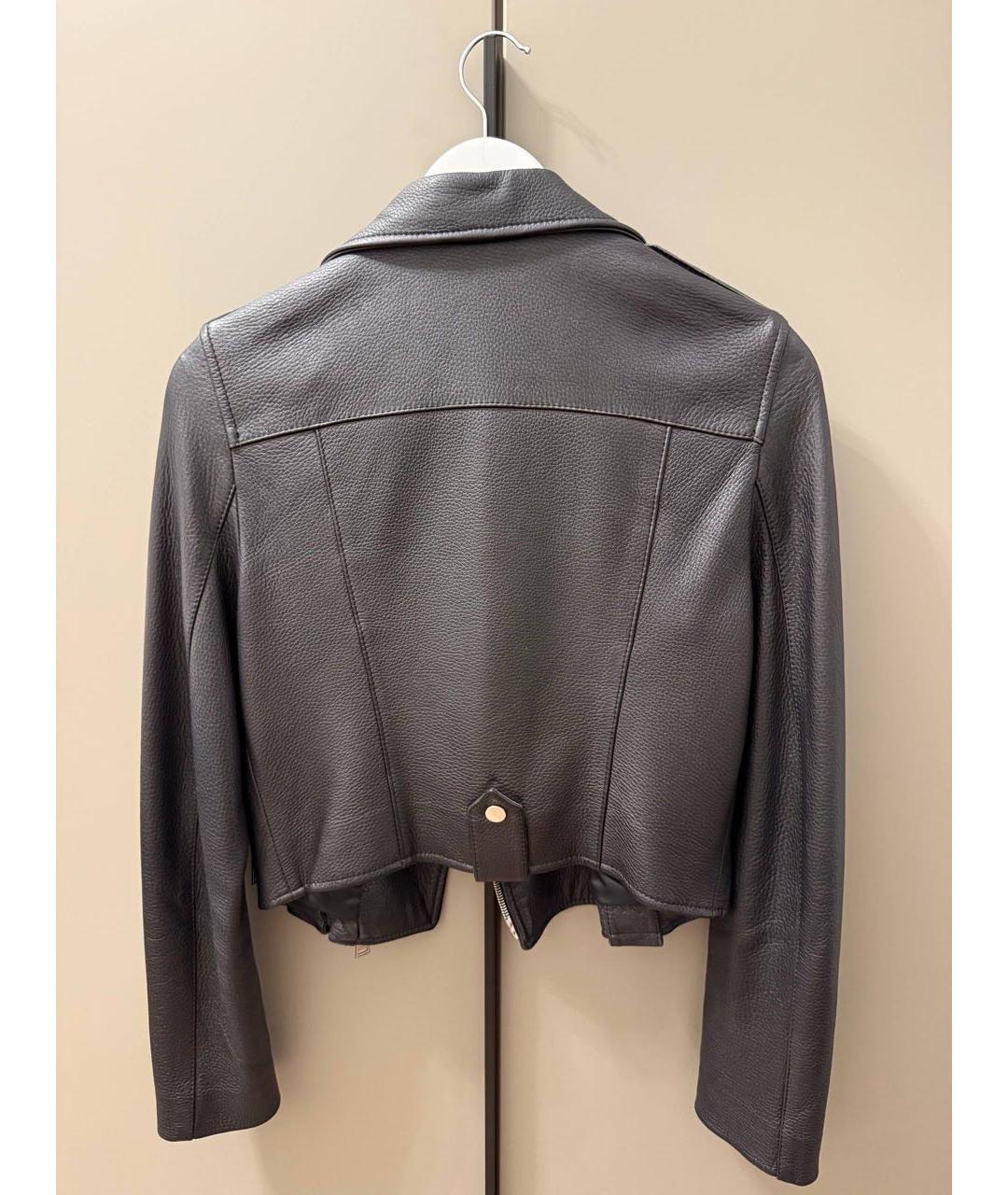 AIM Factory Черная кожаная куртка, фото 2