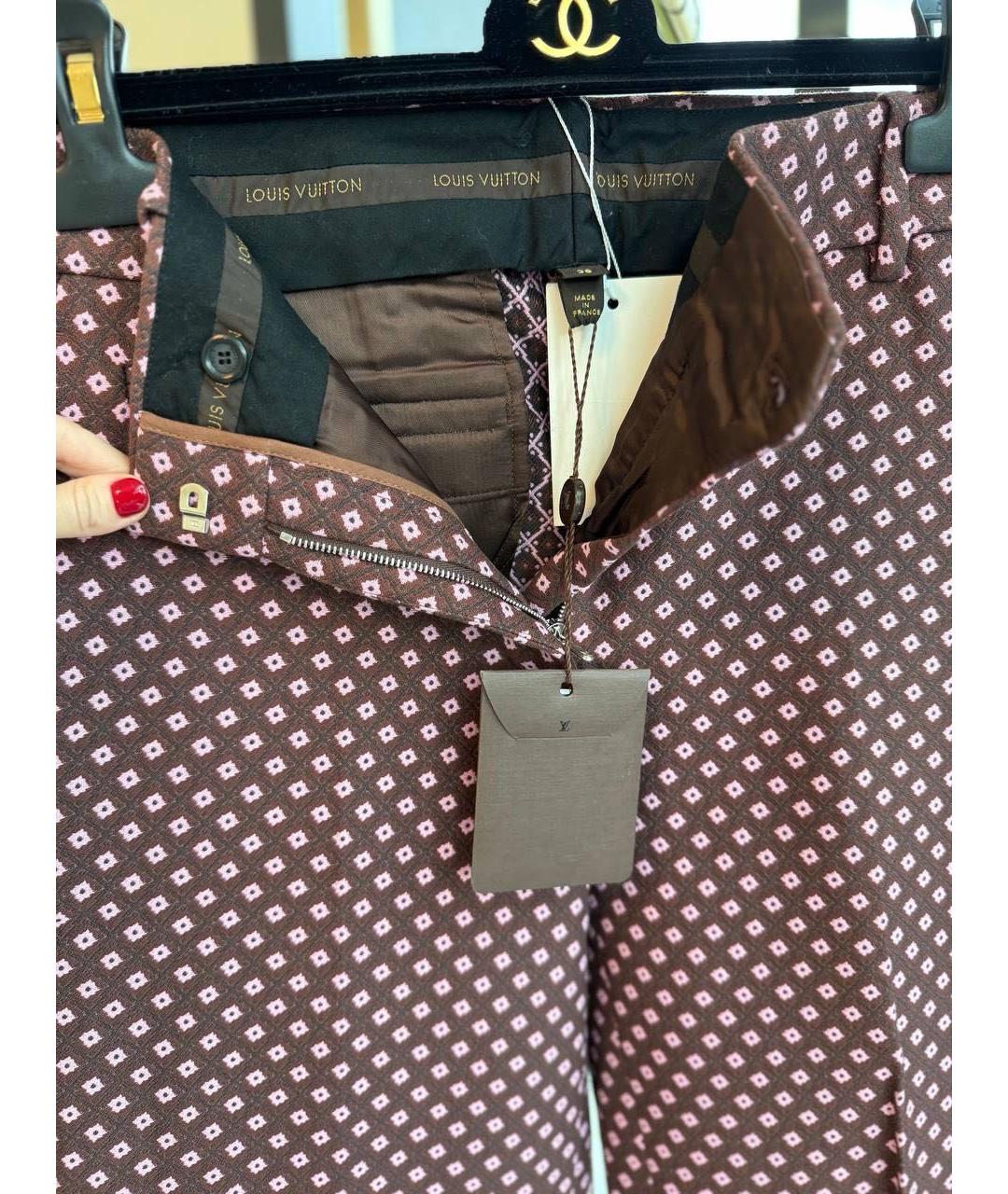 LOUIS VUITTON Прямые брюки, фото 4