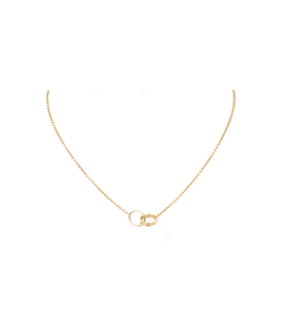 CARTIER Золотая подвеска из желтого золота, фото 1