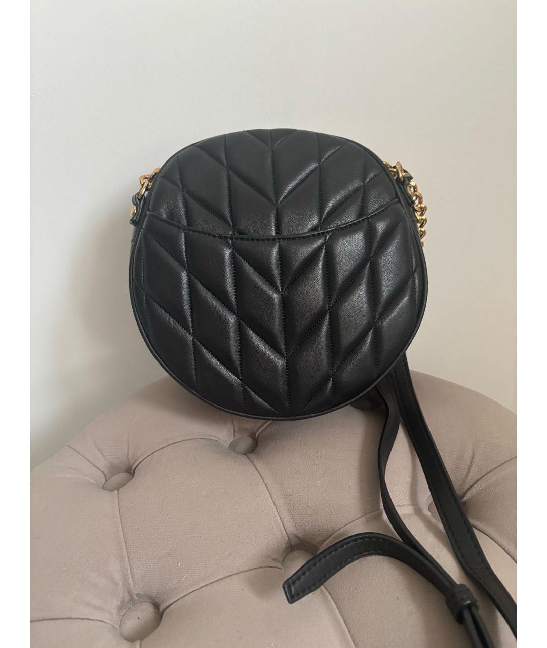 KARL LAGERFELD Черная сумка через плечо из искусственной кожи, фото 2