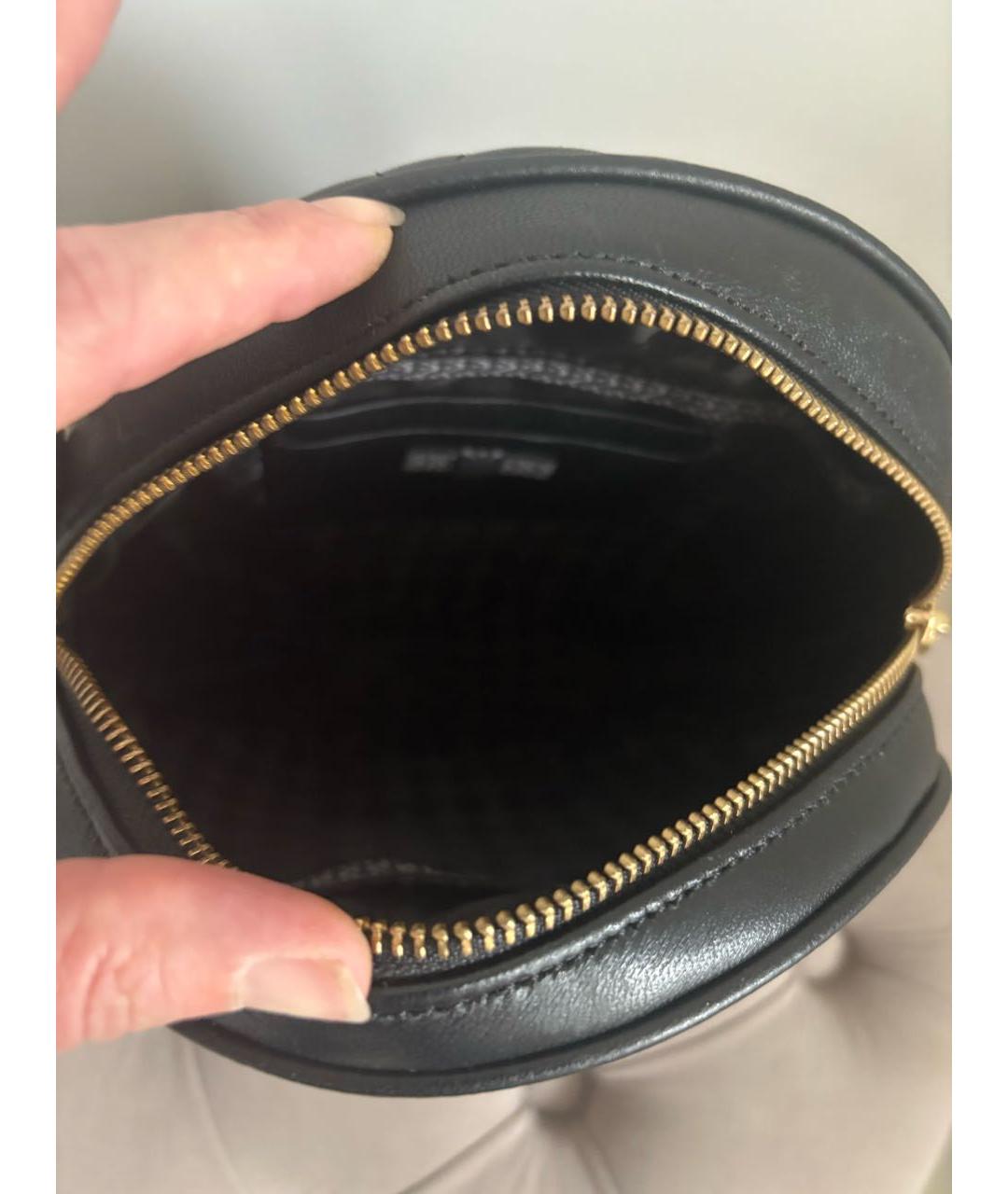 KARL LAGERFELD Черная сумка через плечо из искусственной кожи, фото 3