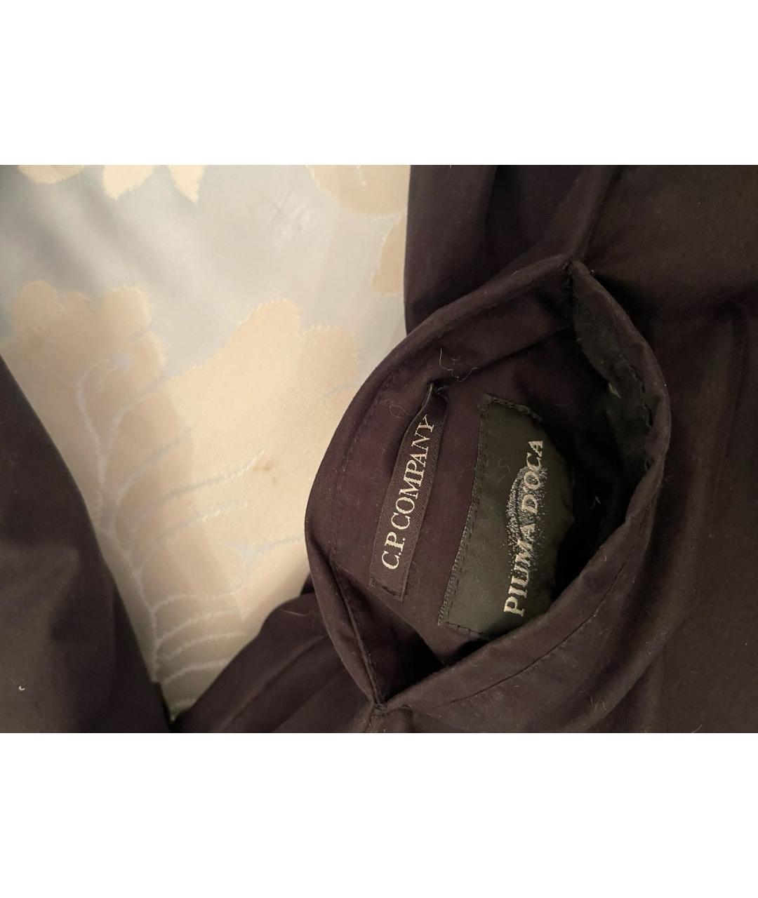 CP COMPANY Черный синтетический пуховик, фото 3
