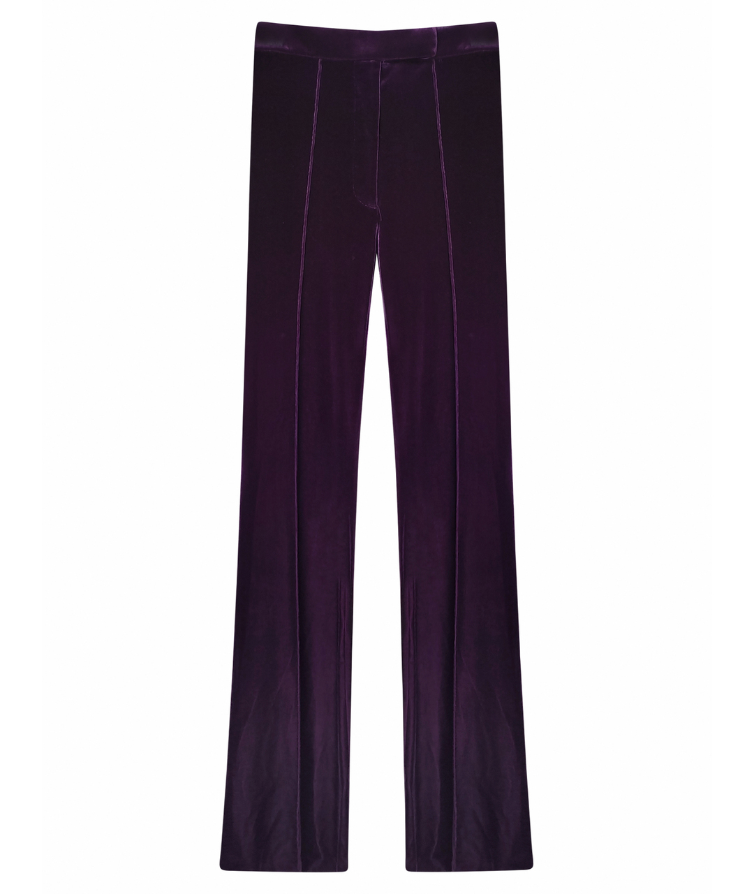 ALEX PERRY Фиолетовые полиэстеровые брюки широкие, фото 1