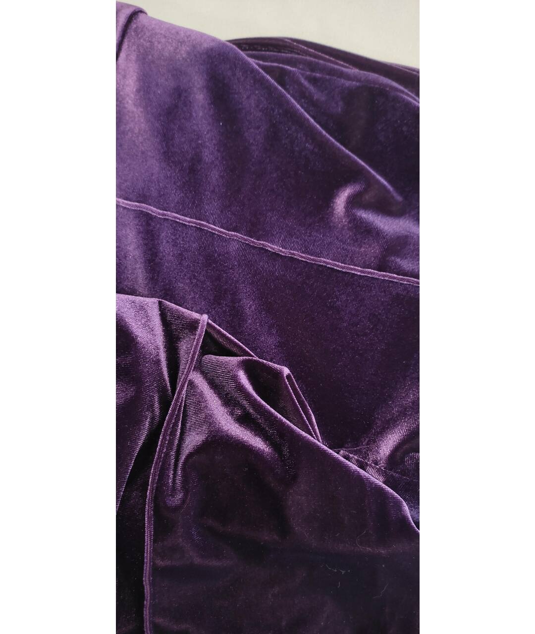 ALEX PERRY Фиолетовые полиэстеровые брюки широкие, фото 3