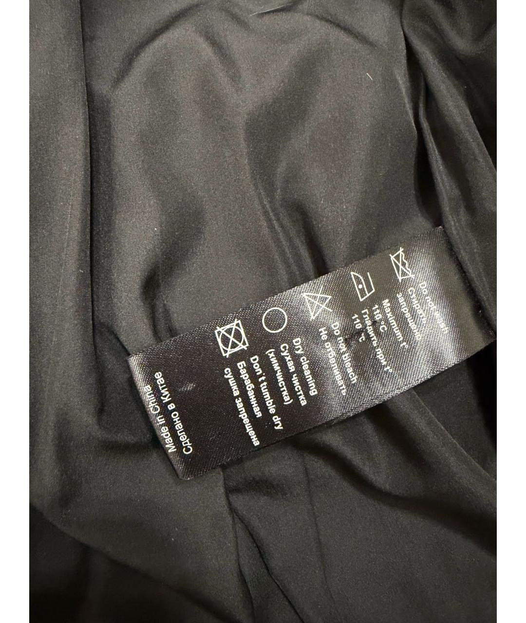 12 STOREEZ Черный пуховик, фото 7