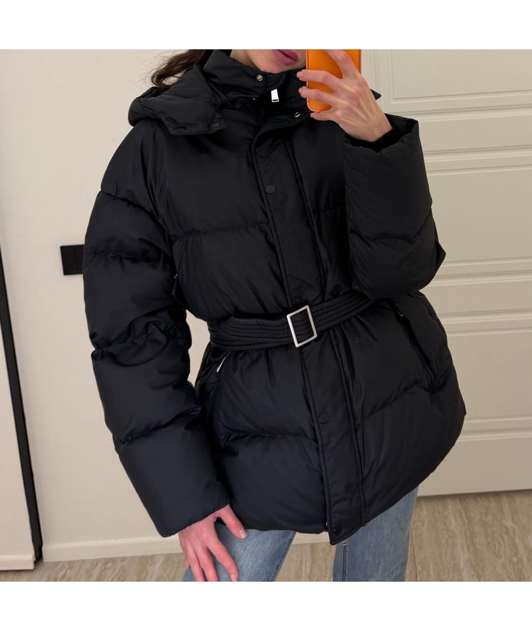 12 STOREEZ Черный пуховик, фото 4