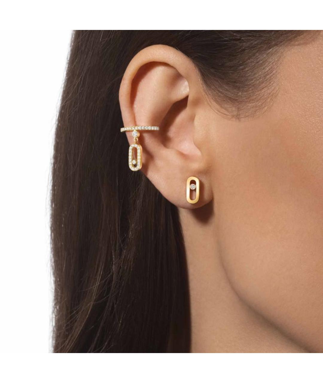 MESSIKA Золотые серьги из желтого золота, фото 3