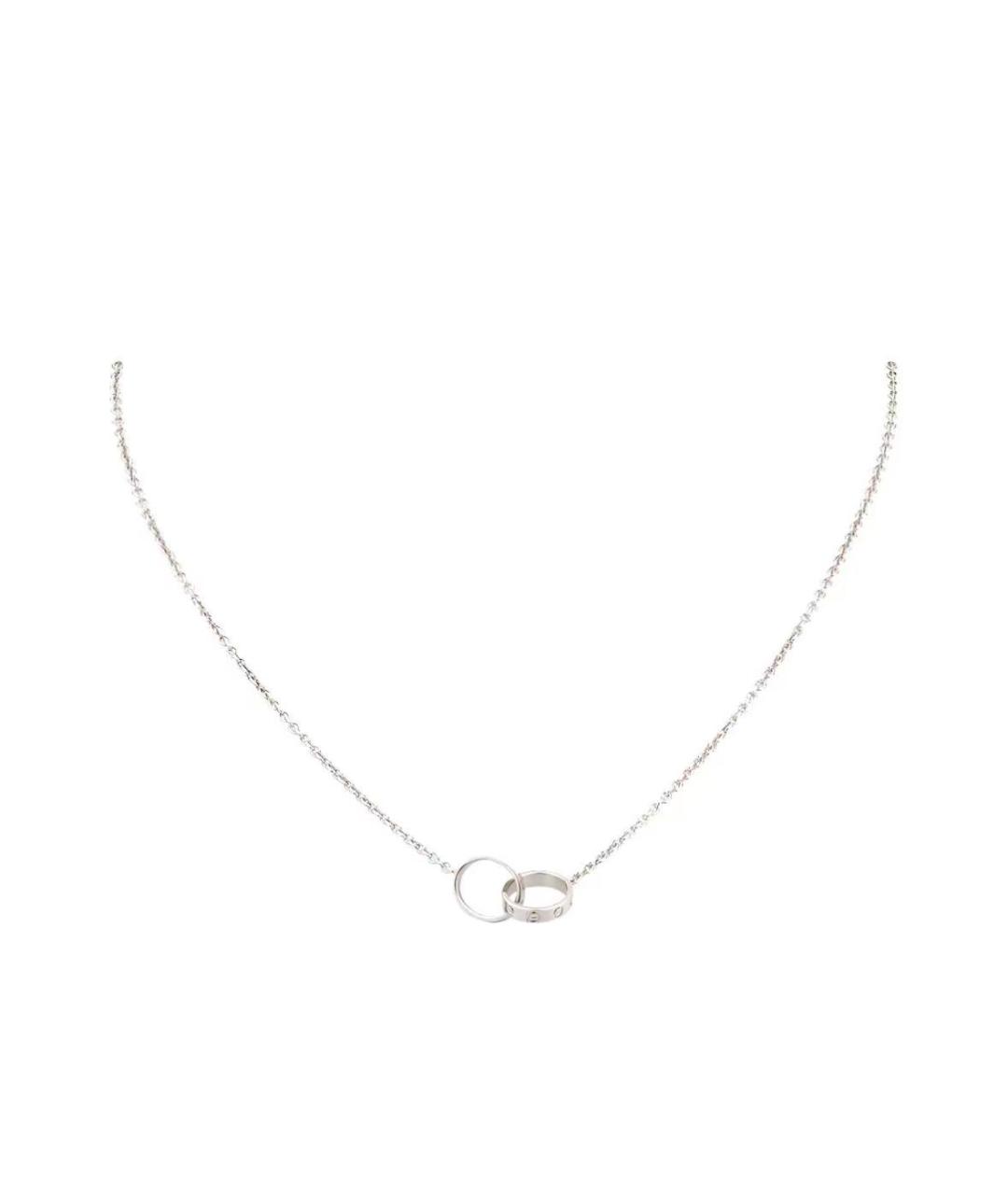 CARTIER Серебряная подвеска из белого золота, фото 1