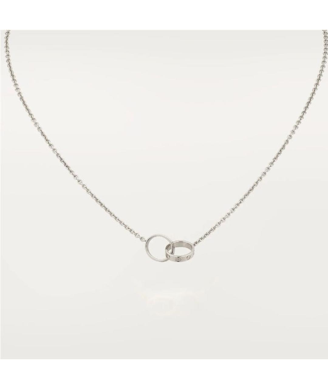 CARTIER Серебряная подвеска из белого золота, фото 2