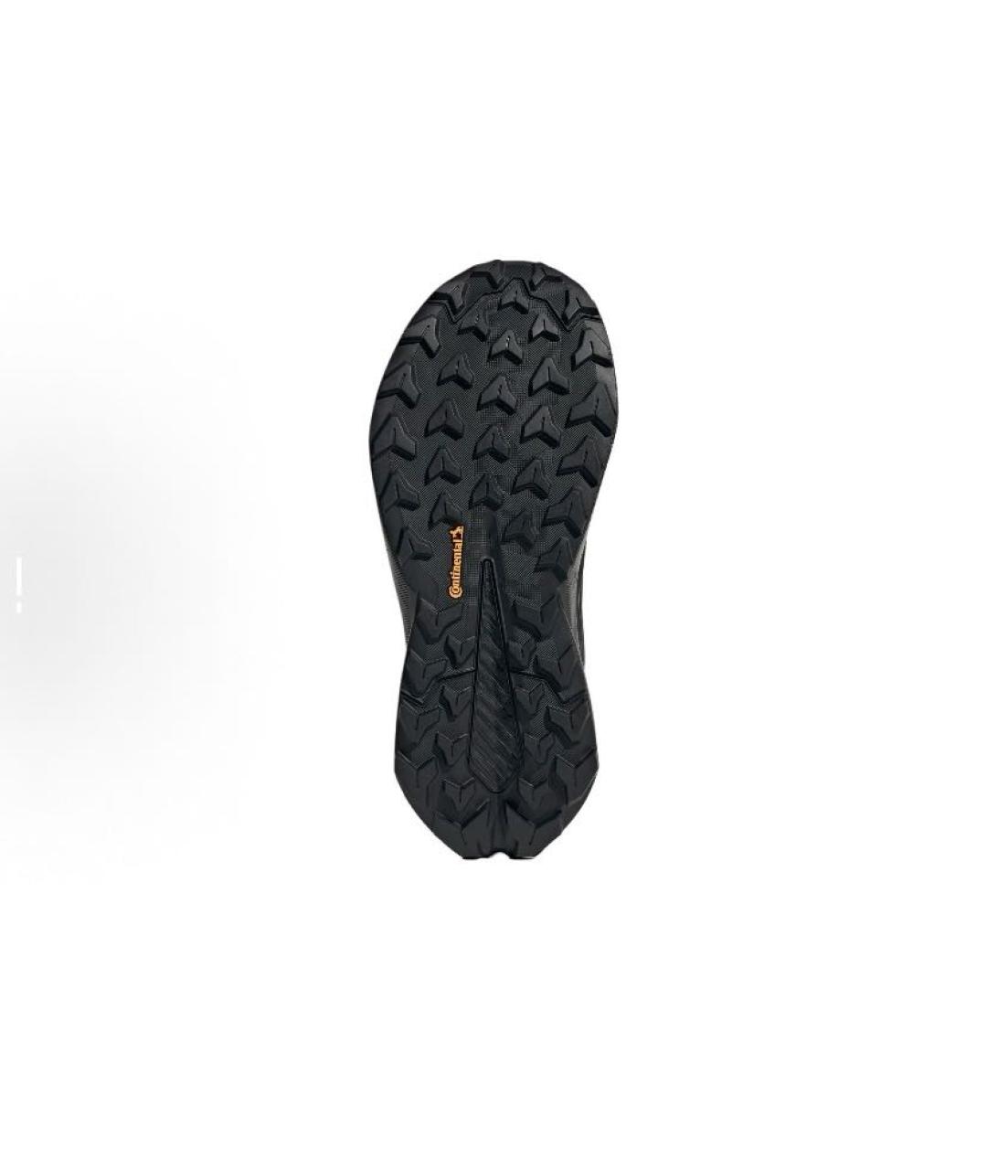 ADIDAS Черные текстильные высокие кроссовки / кеды, фото 6