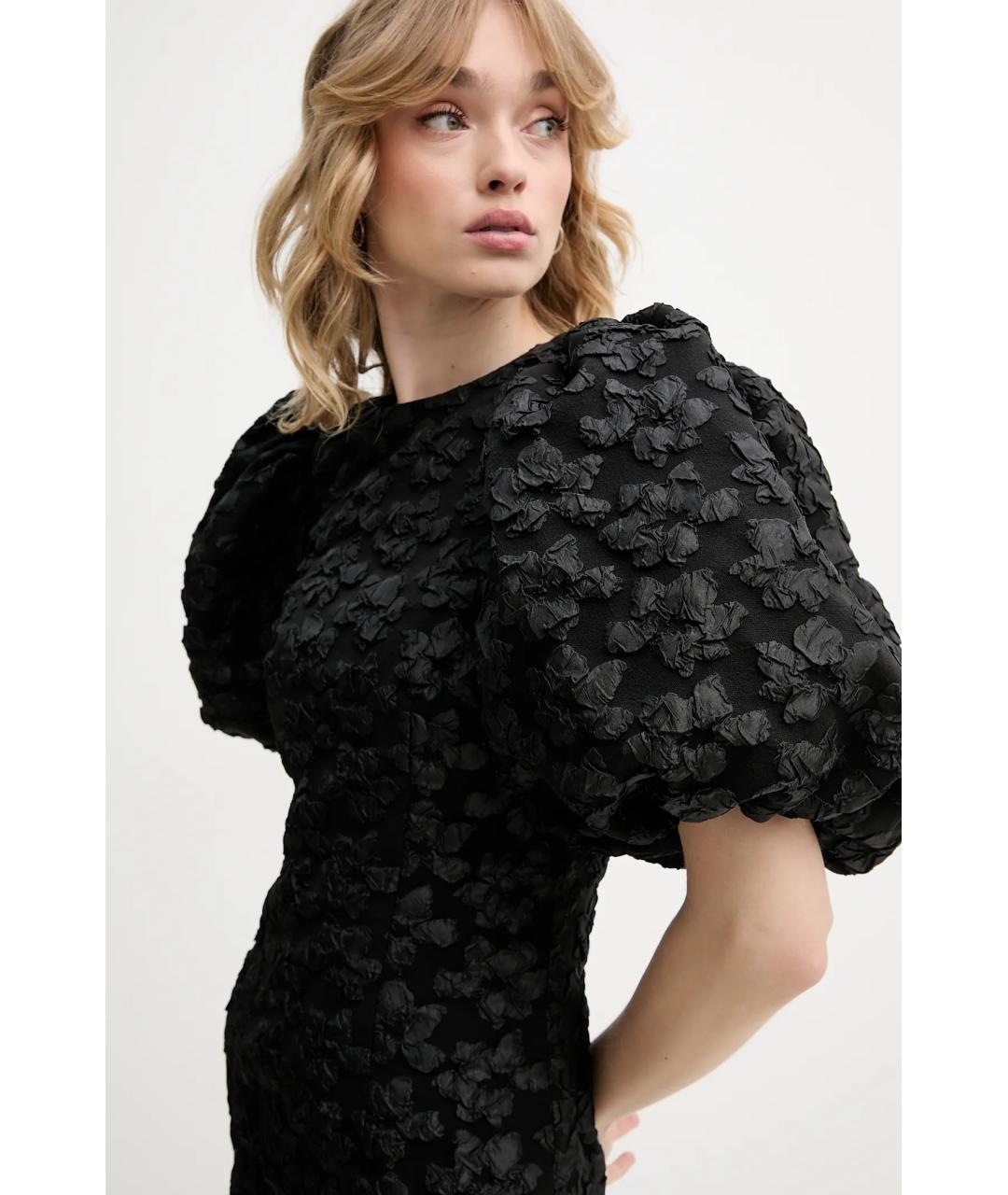 ROTATE Черное коктейльное платье, фото 5