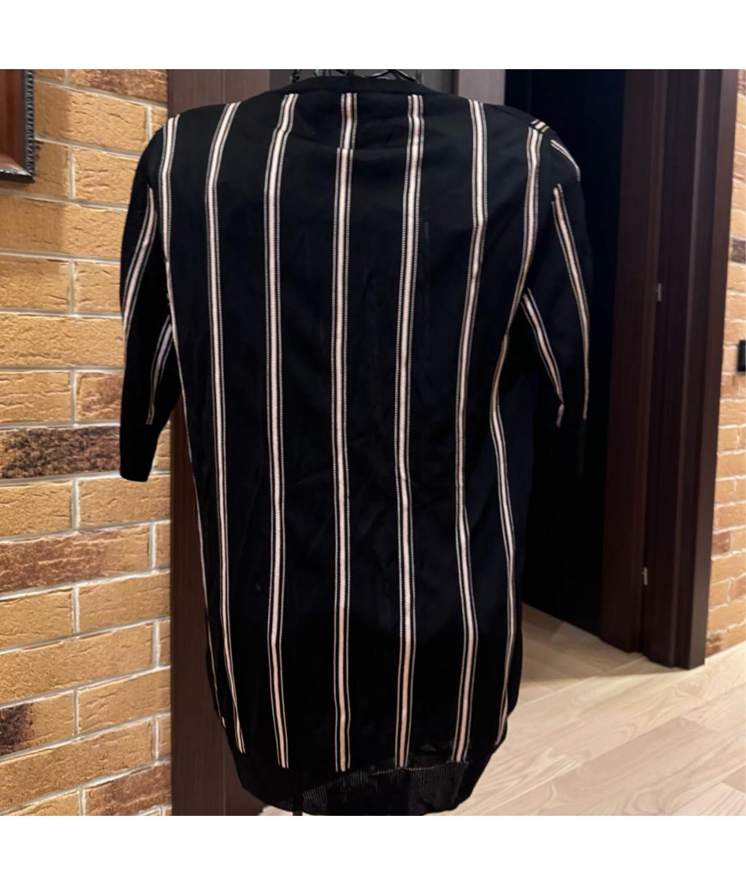 LANVIN Черная хлопковая футболка, фото 2