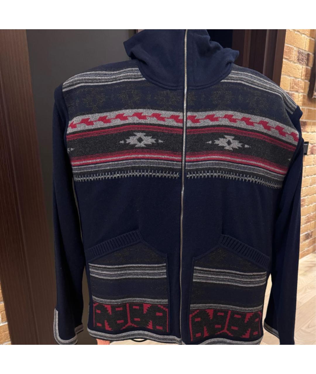 CHANEL Темно-синий шерстяной спортивные костюмы, фото 2