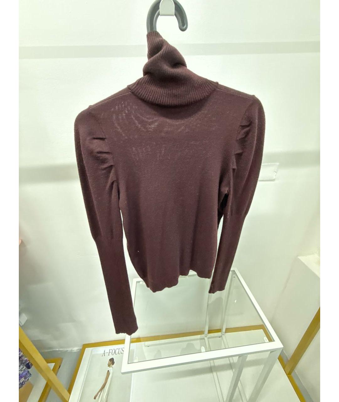 MIU MIU Фиолетовая шерстяная водолазка, фото 2