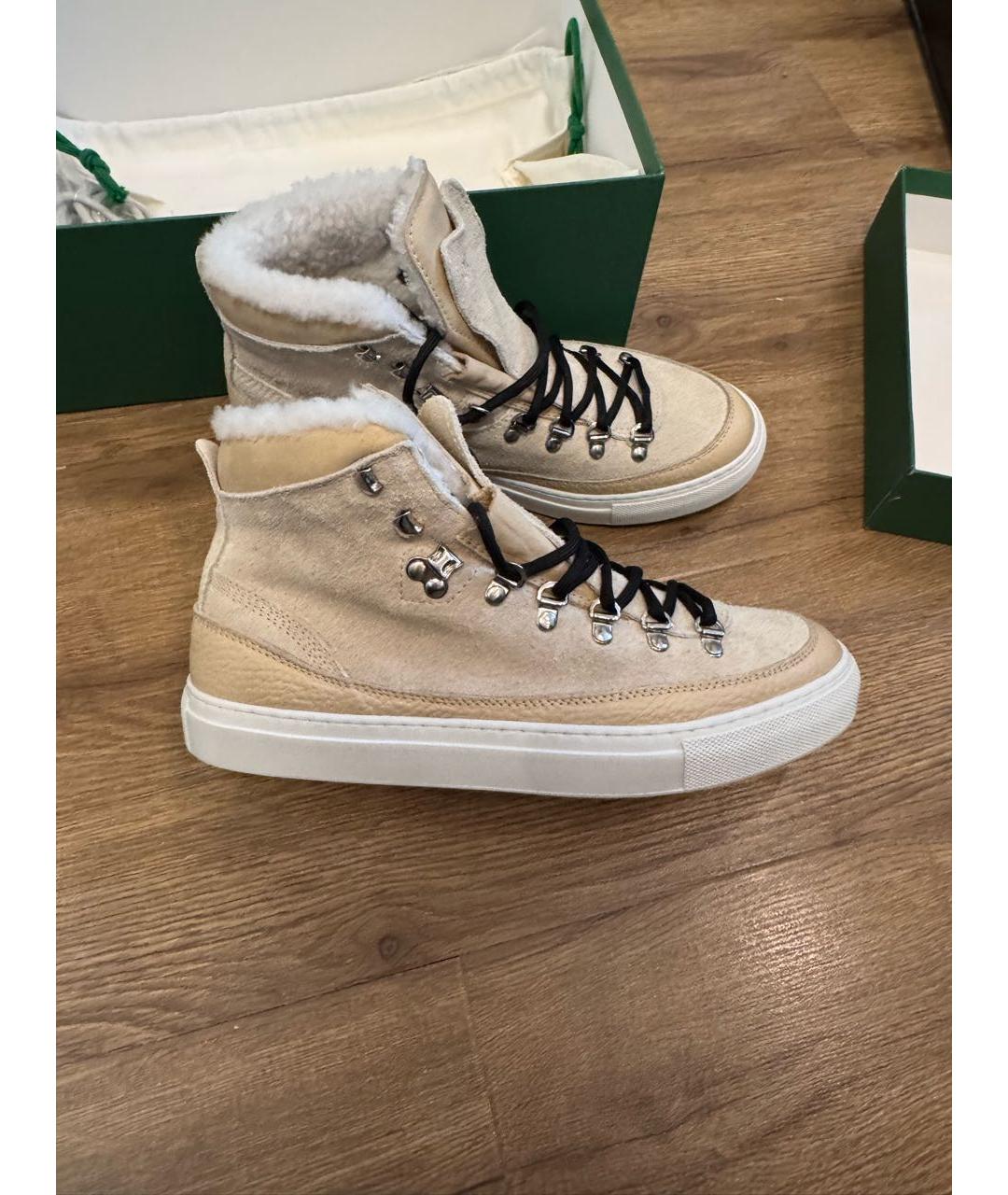 DIEMME Бежевые ботинки, фото 4