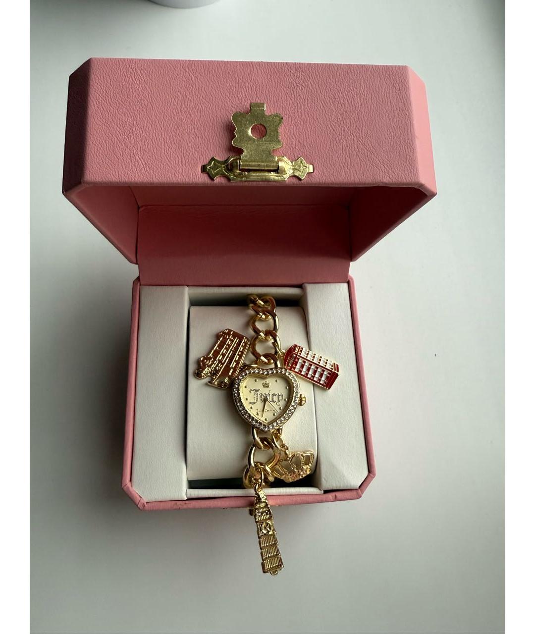 JUICY COUTURE Золотые часы, фото 5