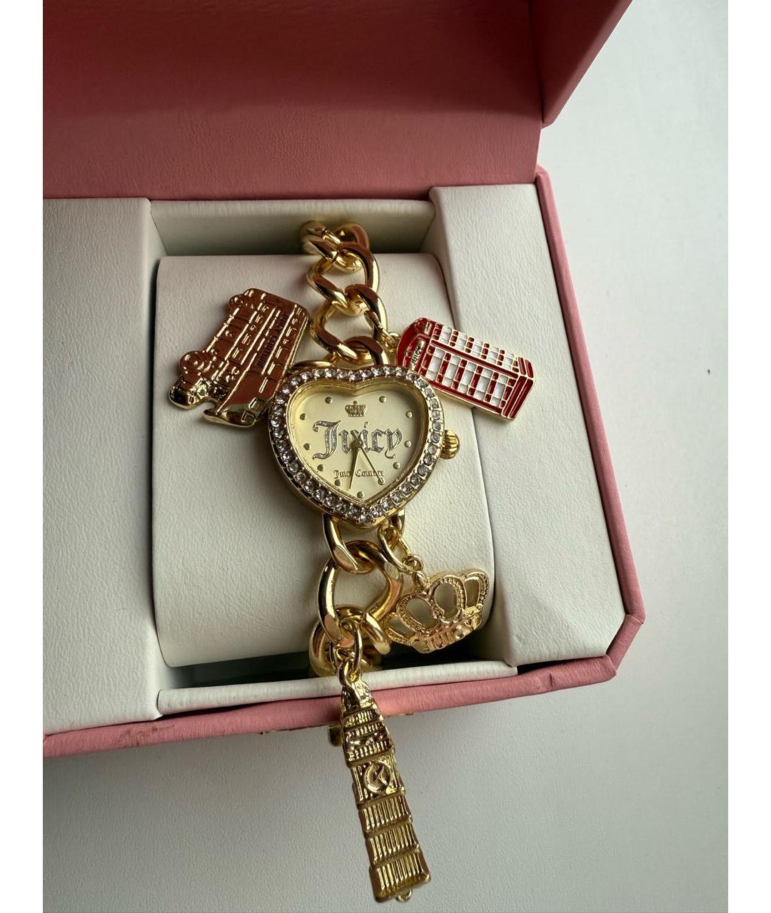 JUICY COUTURE Золотые часы, фото 2