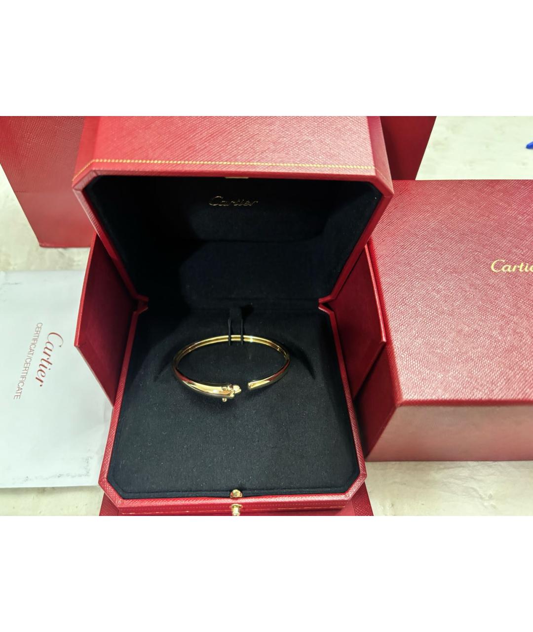 CARTIER Золотой браслет из желтого золота, фото 2