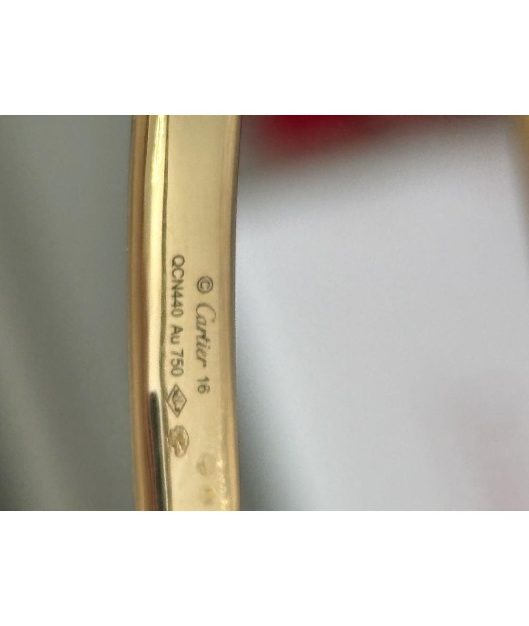 CARTIER Золотой браслет из желтого золота, фото 7