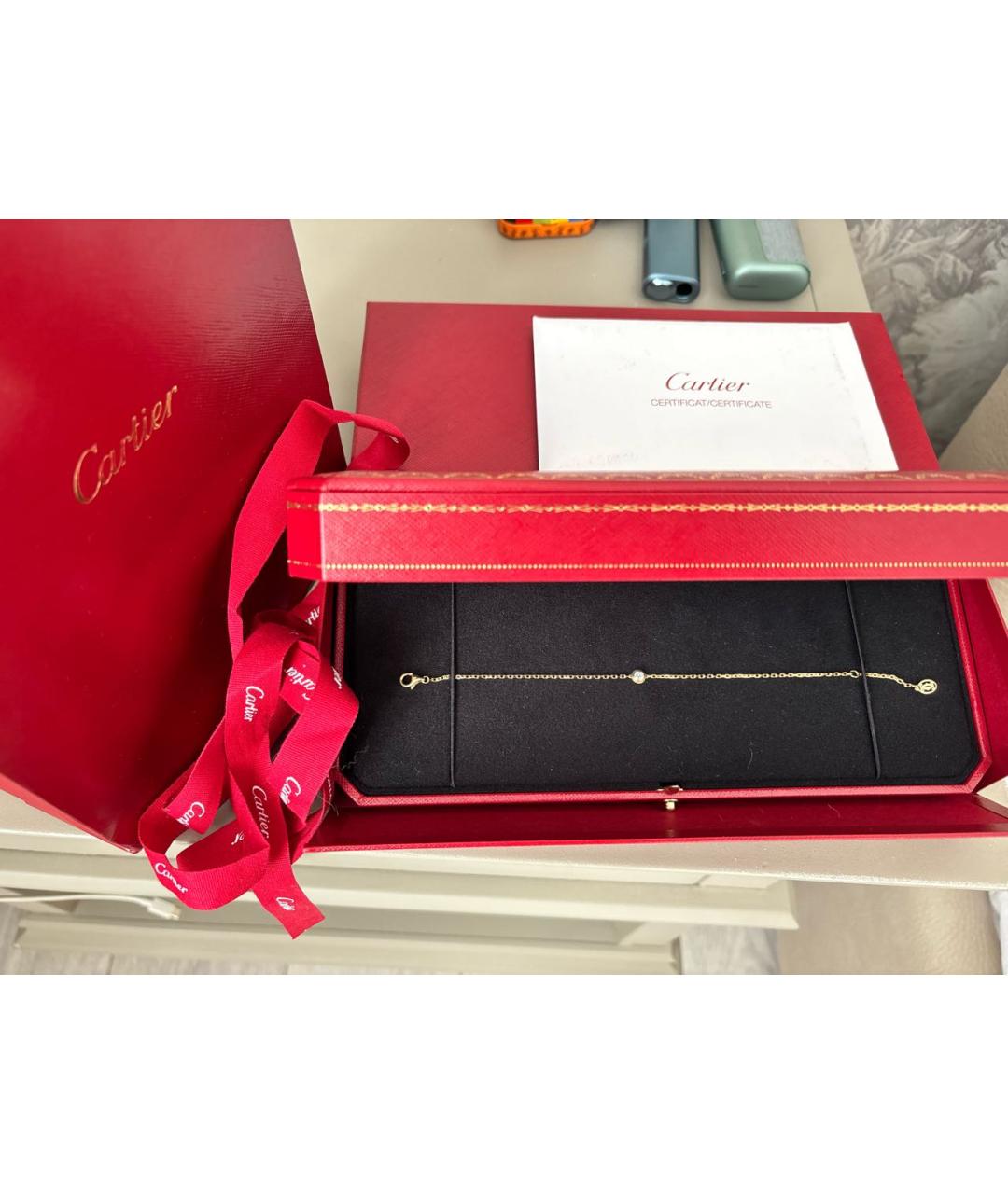 CARTIER Золотой браслет из желтого золота, фото 2