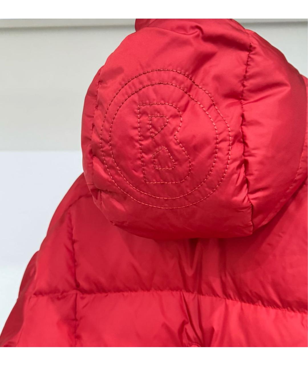 BOGNER Красный полиамидовый пуховик, фото 7