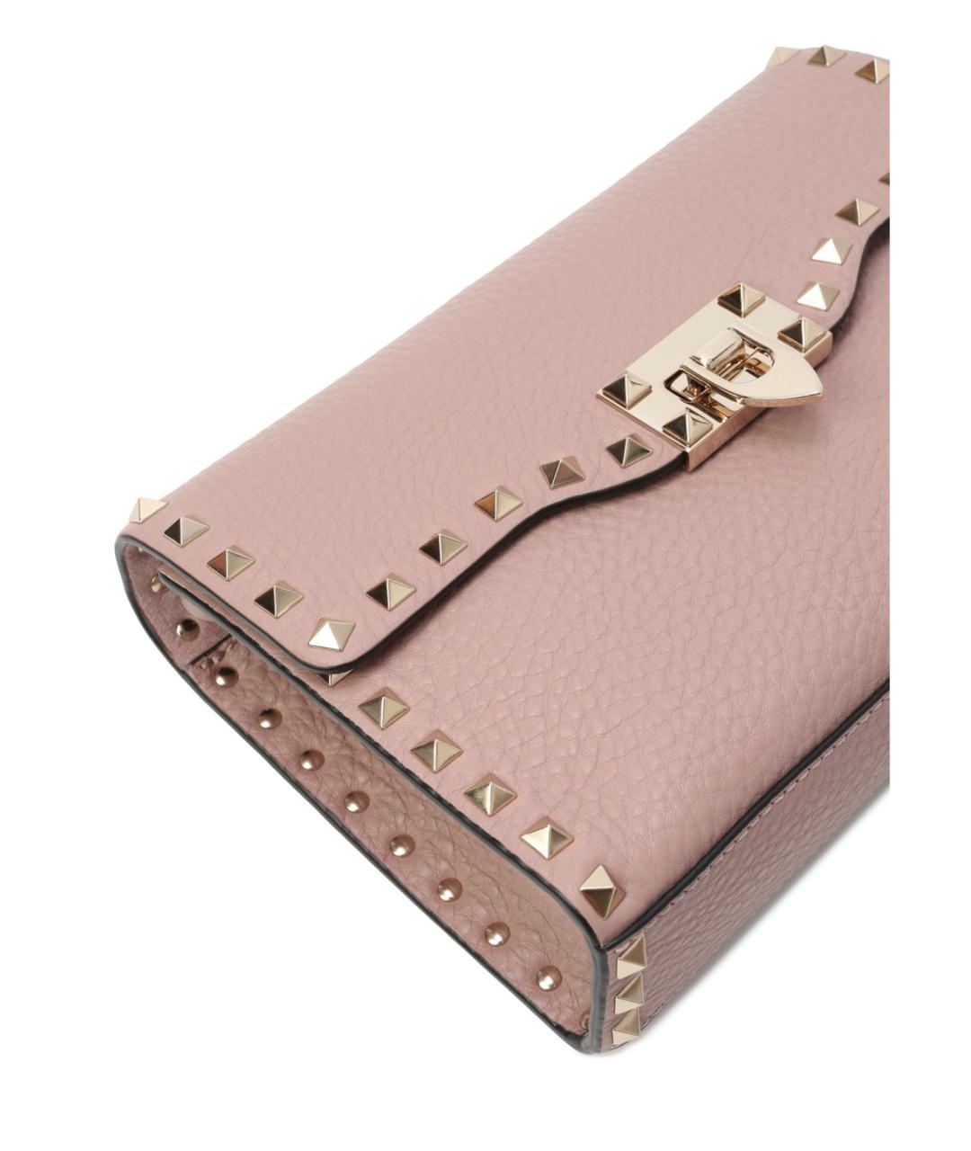 VALENTINO Бежевая кожаная сумка через плечо, фото 2