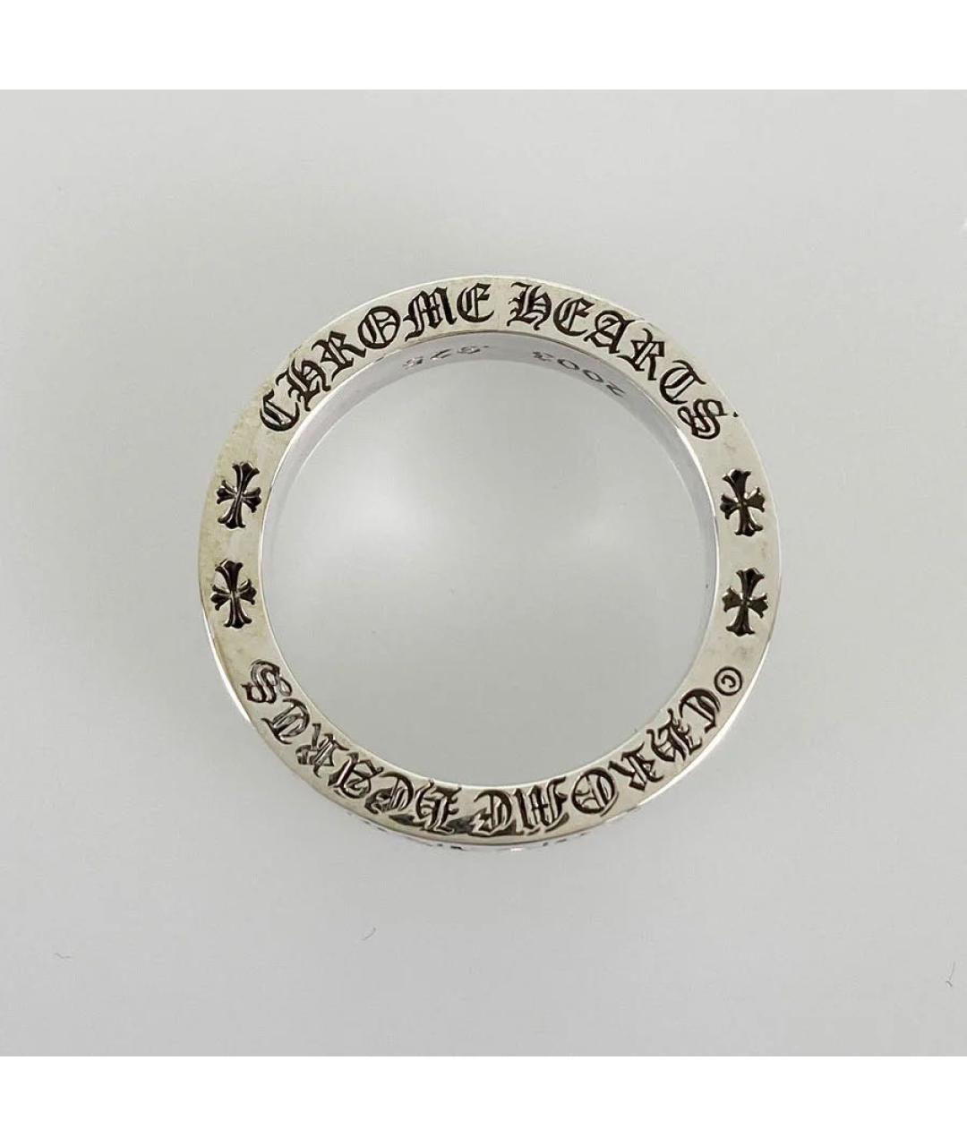 CHROME HEARTS Серебряное серебряное кольцо, фото 2