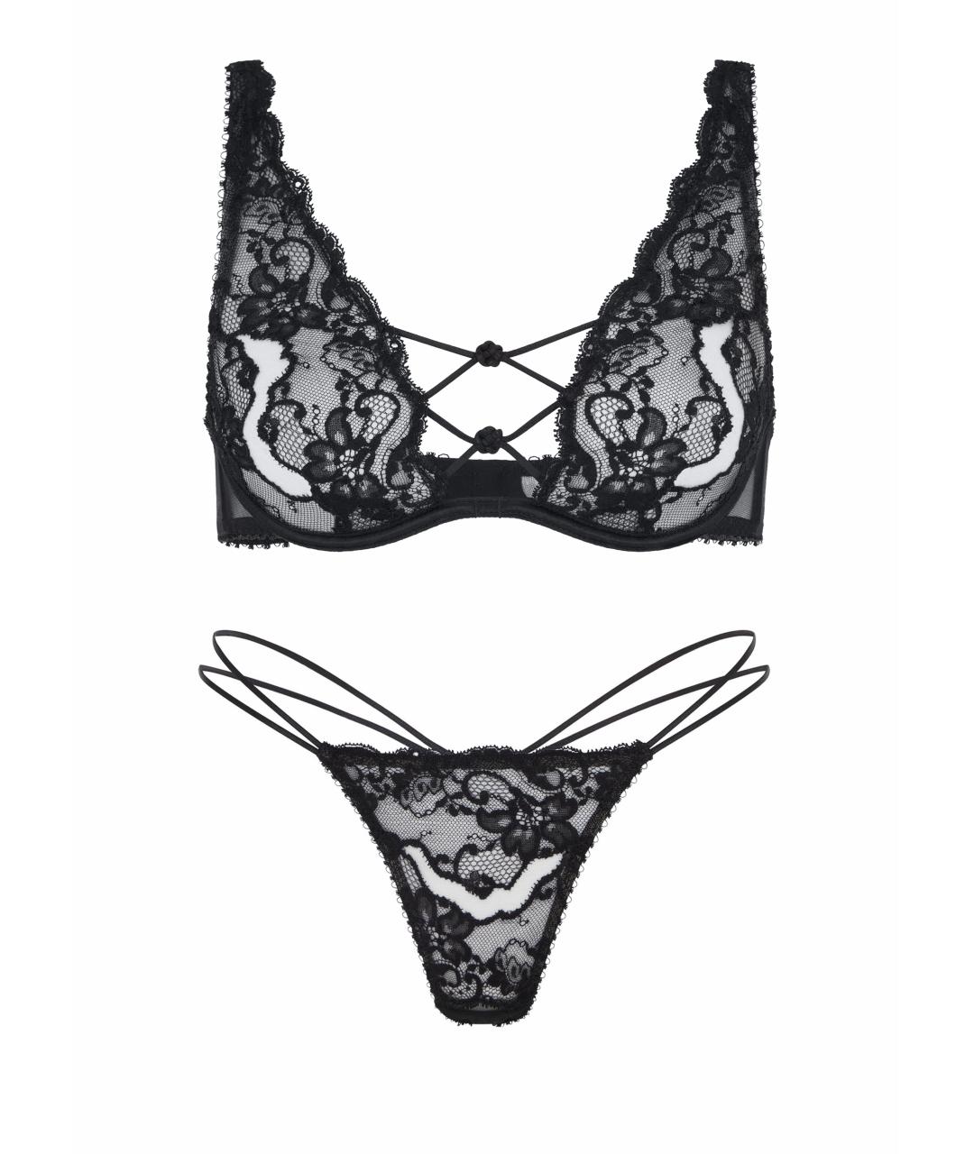 AGENT PROVOCATEUR Черный комплекты, фото 1