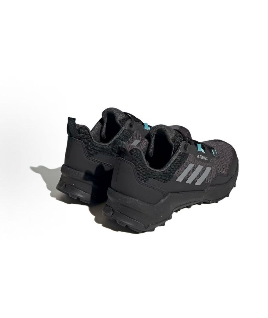 ADIDAS Черные текстильные низкие кроссовки / кеды, фото 4