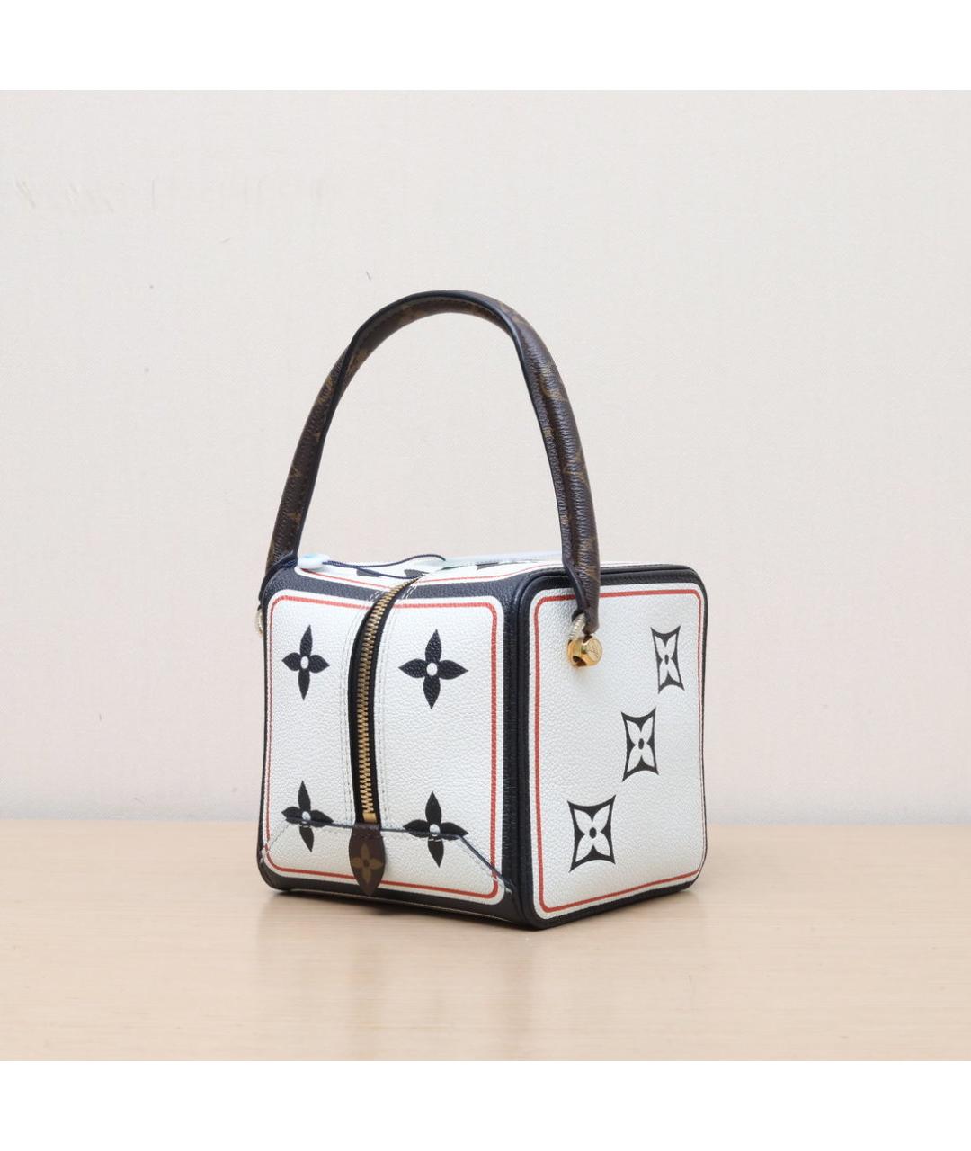 LOUIS VUITTON Белая сумка через плечо, фото 6