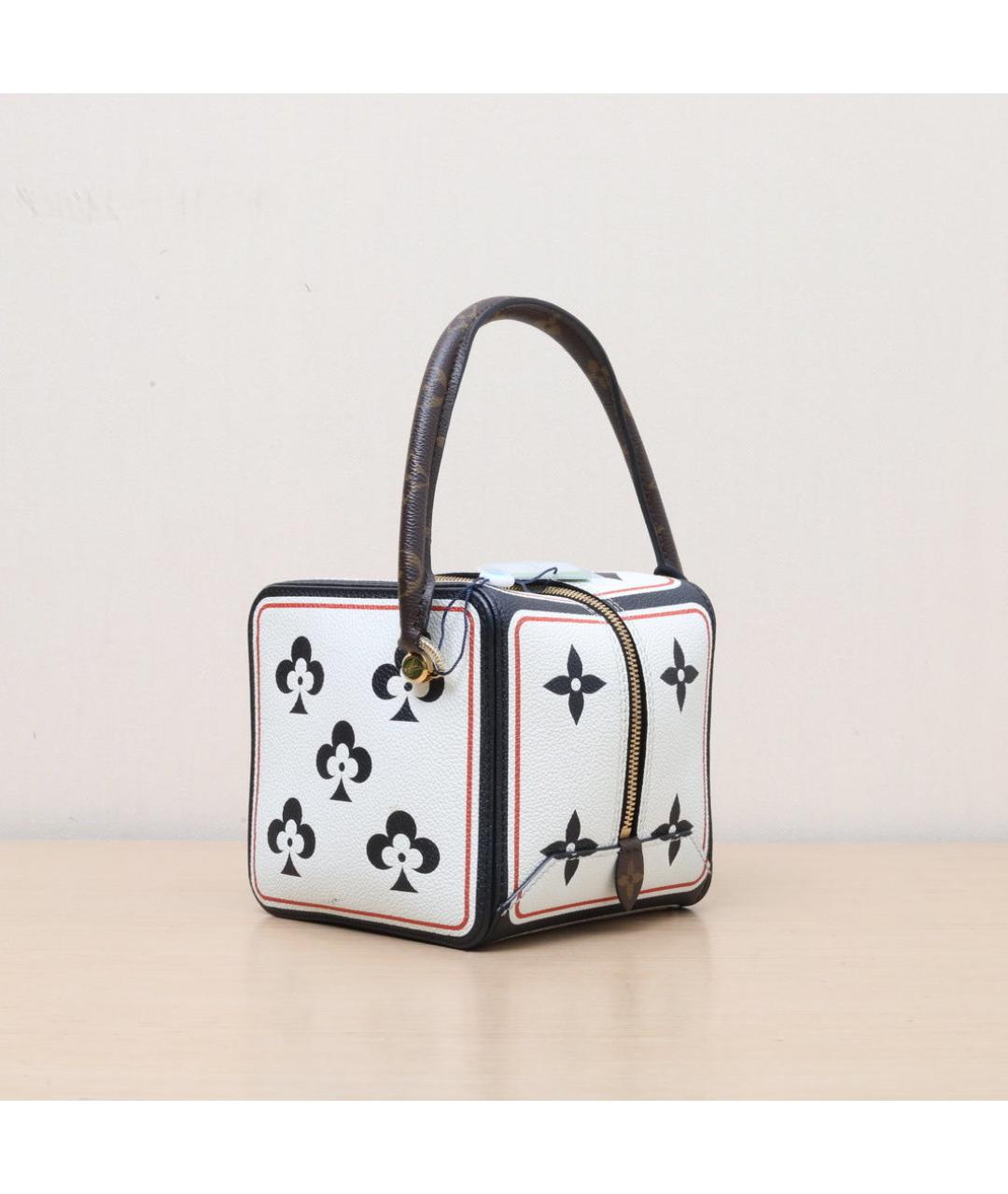LOUIS VUITTON Белая сумка через плечо, фото 4