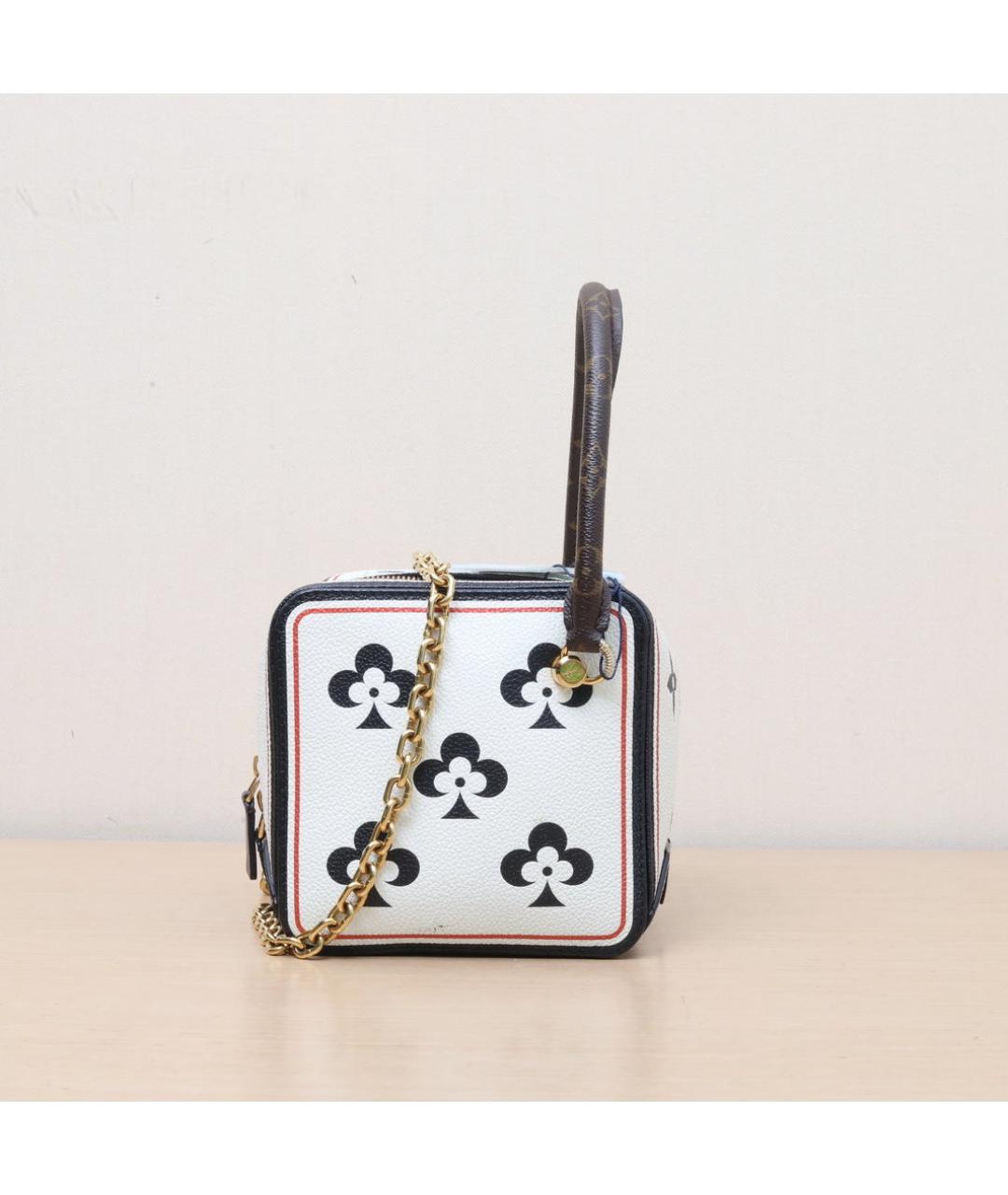 LOUIS VUITTON Белая сумка через плечо, фото 3