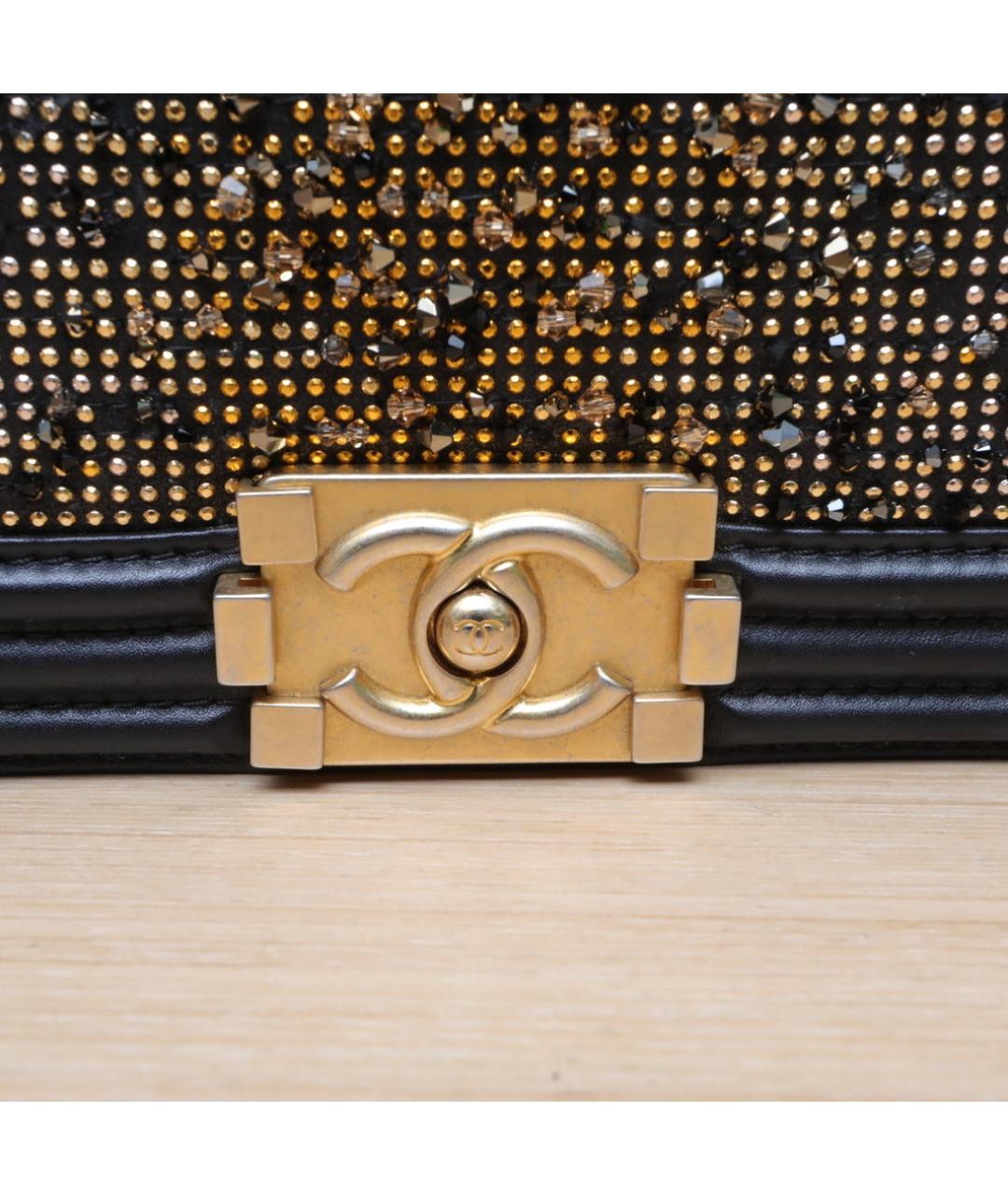 CHANEL Коричневая кожаная сумка через плечо, фото 8